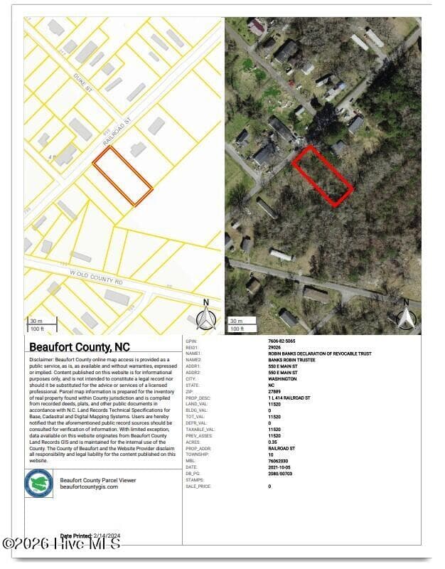 414 Railroad Street, Belhaven, NC 27810