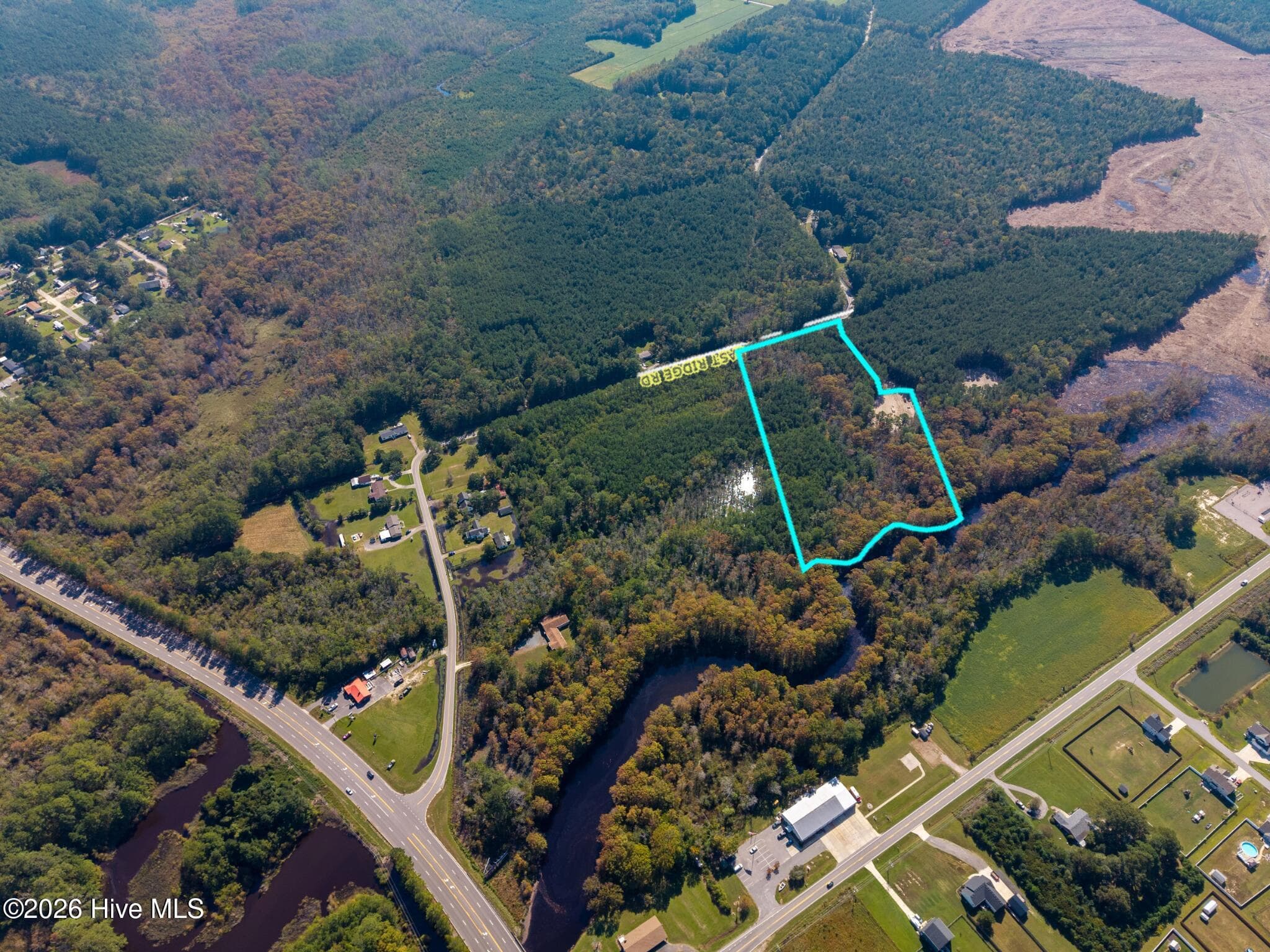 Lot Lines are approximate - Lot # 2 Lot # 2 East Ridge Road, Moyock, NC 27958