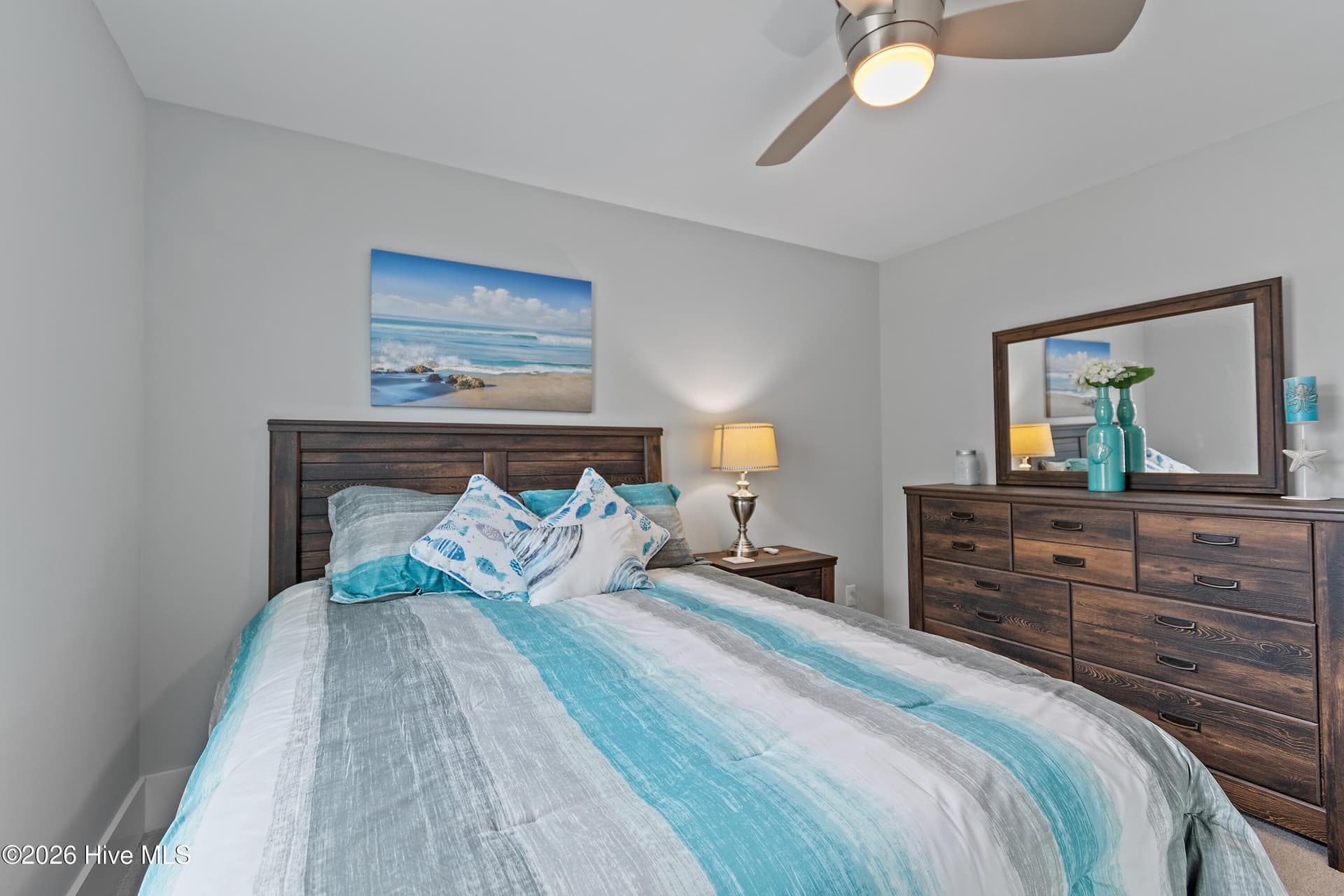 Bedroom #4 on top floor. - 6358 Bryson Drive SW, Ocean Isle Beach, NC 28469