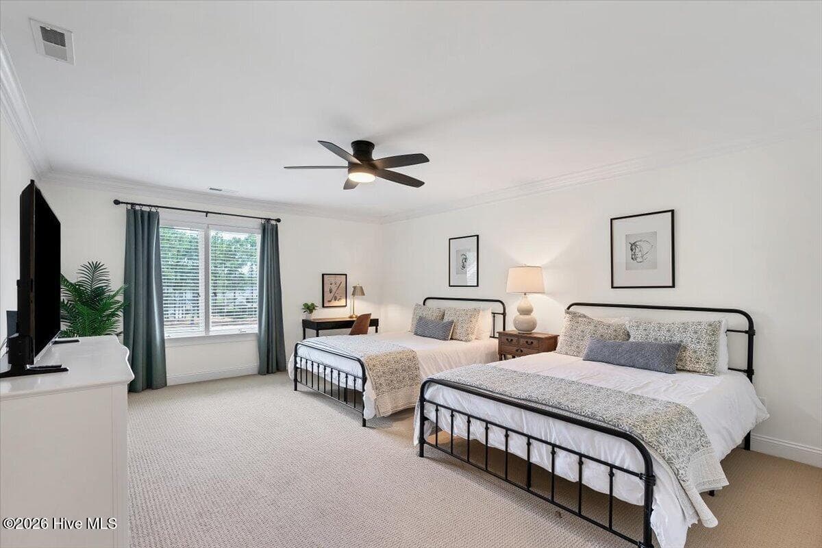 Two oversized bedrooms on second floor - 150 Cochrane Castle Circle, Pinehurst, NC 28374