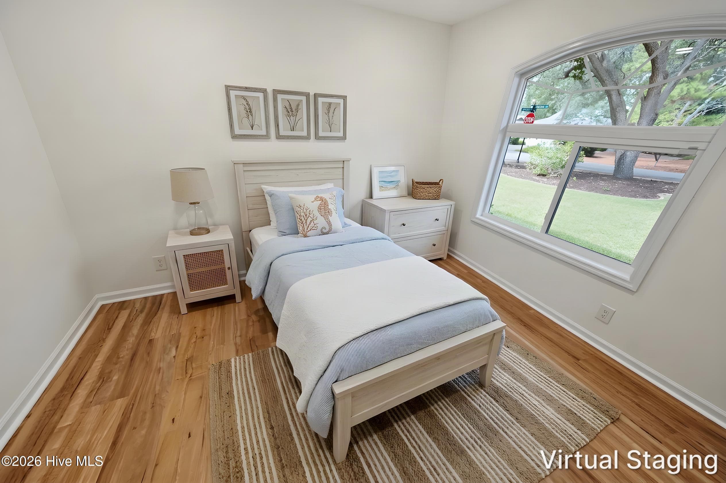 Front bedroom #1-virtually staged - 690 Fairway Drive E, Sunset Beach, NC 28468