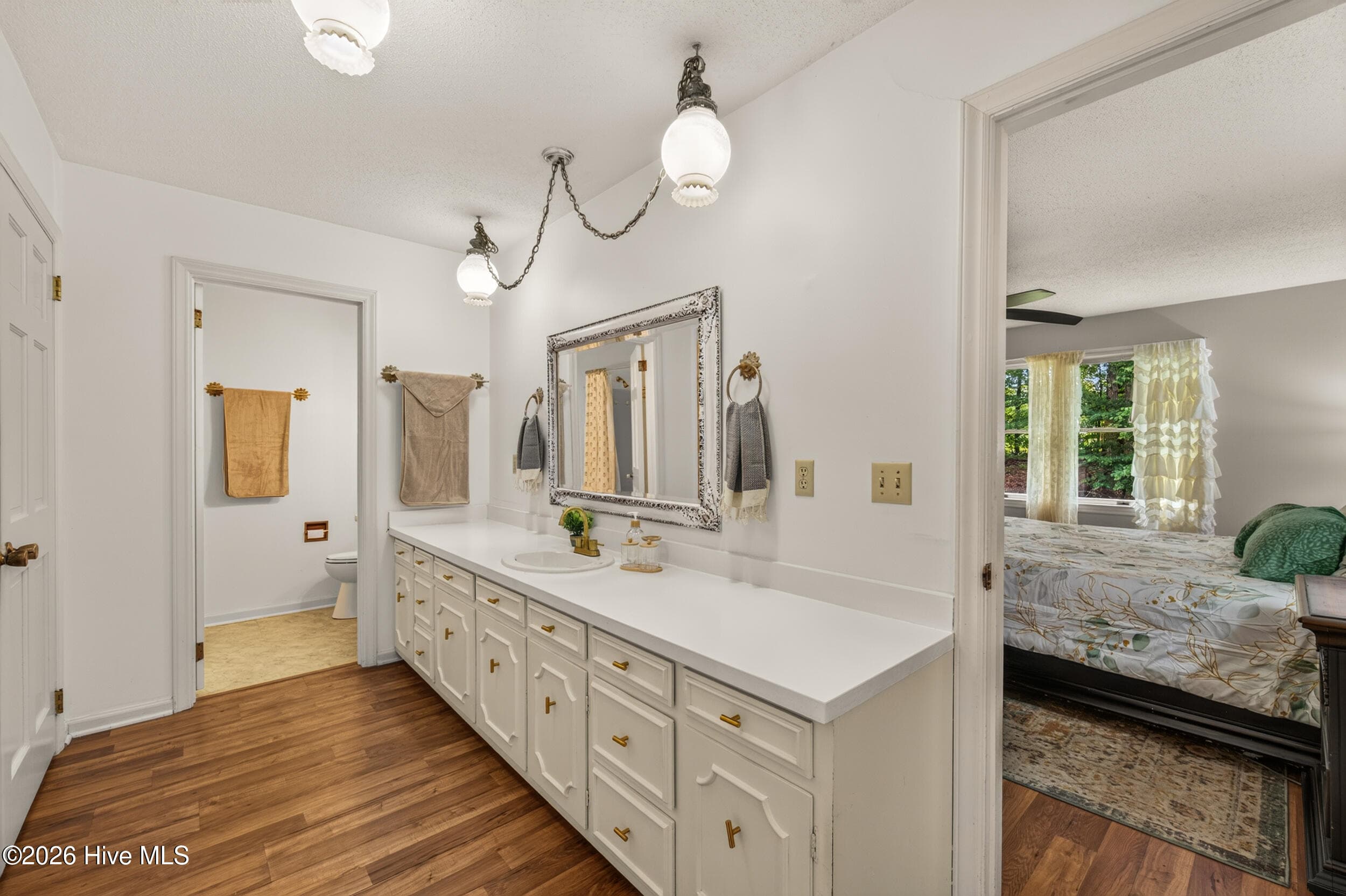 Primary bathroom - 1595 North Moore Road, Robbins, NC 27325