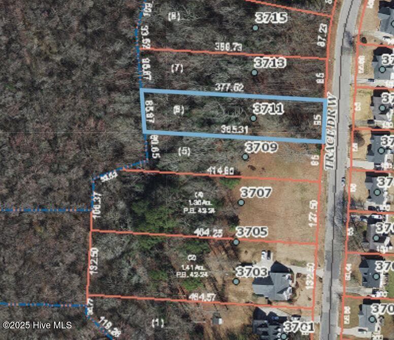 Residential Lot at 3711 6 Trace Drive W, Wilson, NC 27893, photo 4 of 4