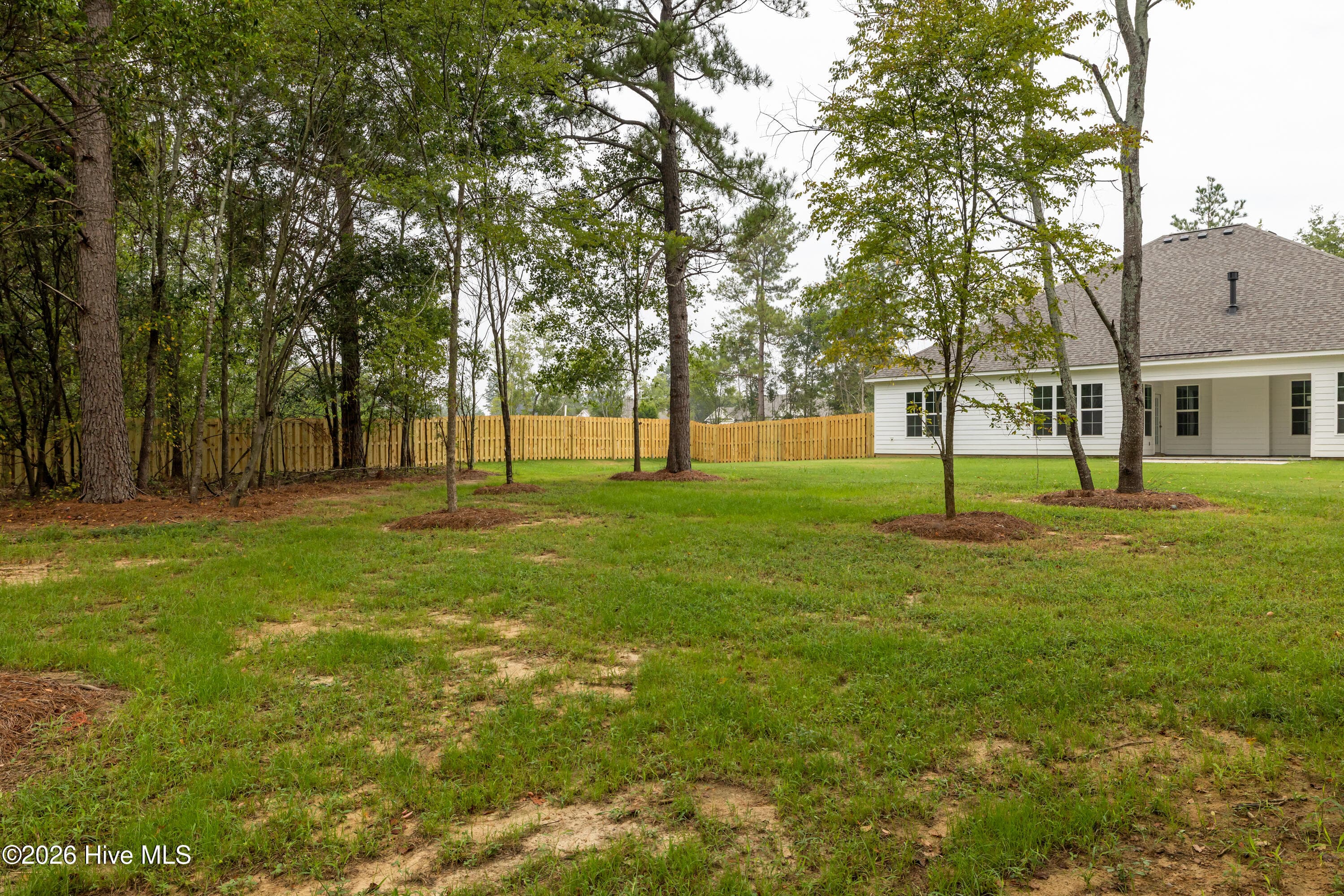 Backyard privacy fence - 1777 Bellingham Drive, Beech Island, SC 29842