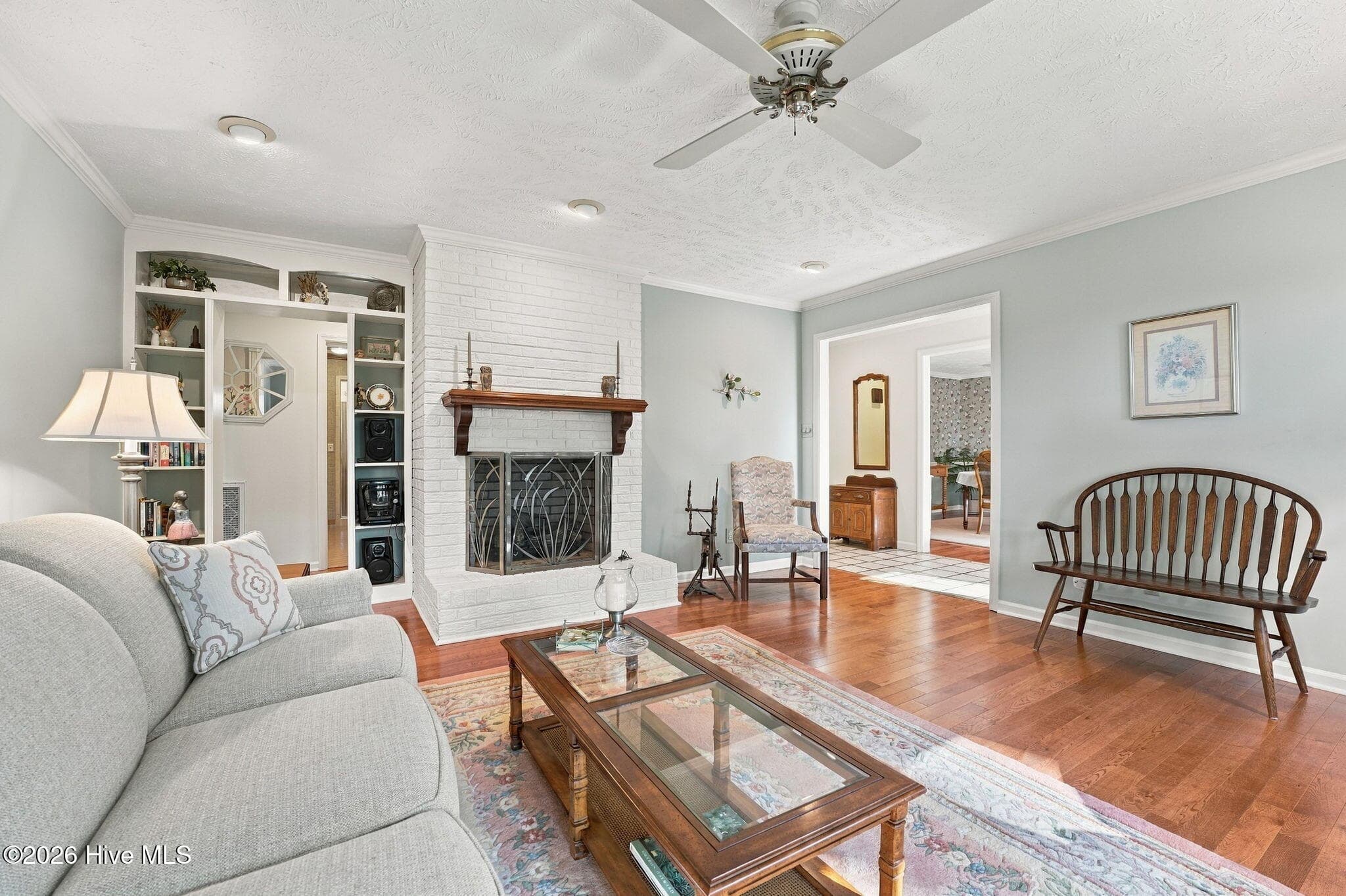 Spacious Living Room with Flow to Hallway - 715 Lake Forest Drive SE, Pinehurst, NC 28374