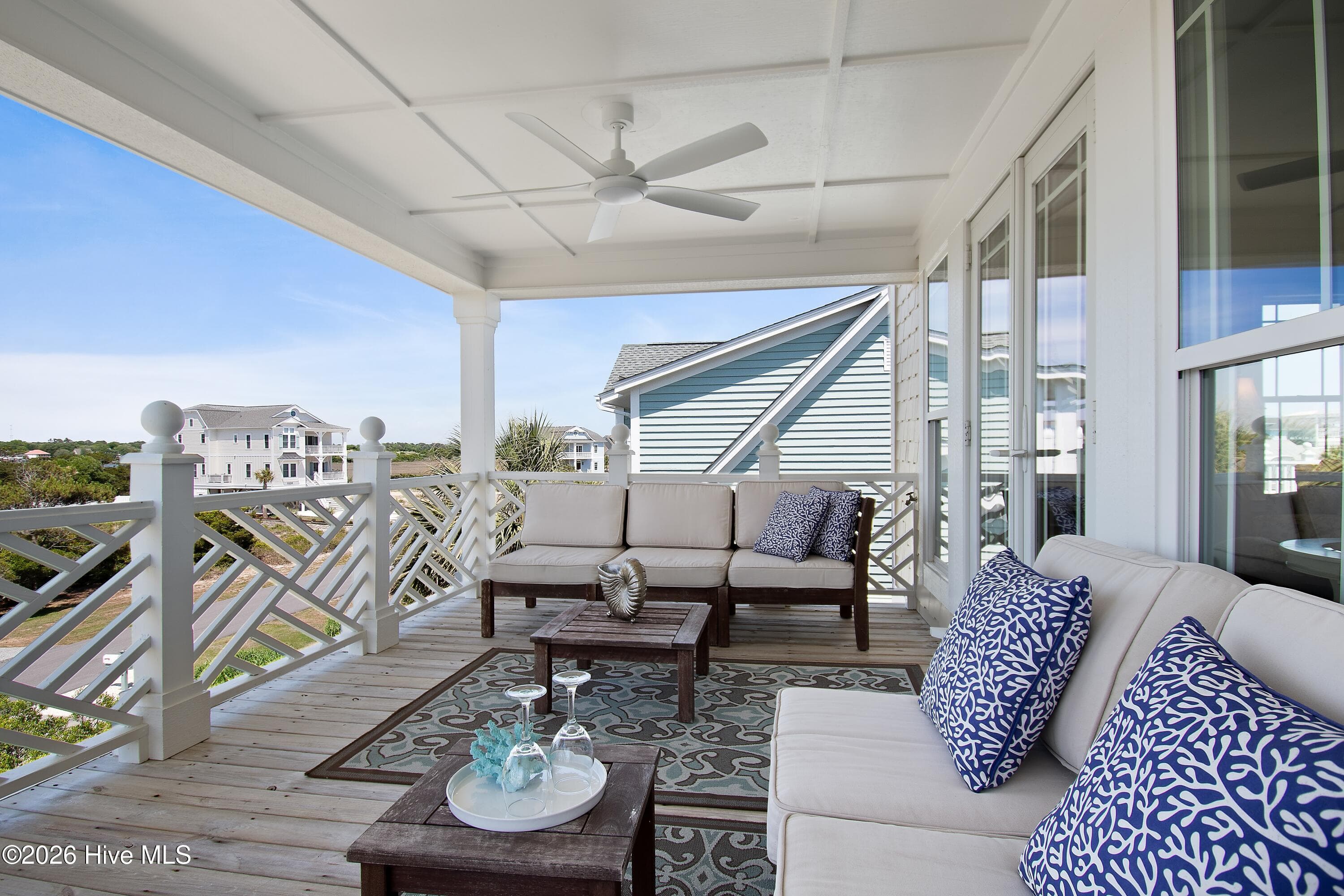 Relax with a cold beverage & watch the boats go by - 1046 Tide Ridge Drive, Holden Beach, NC 28462