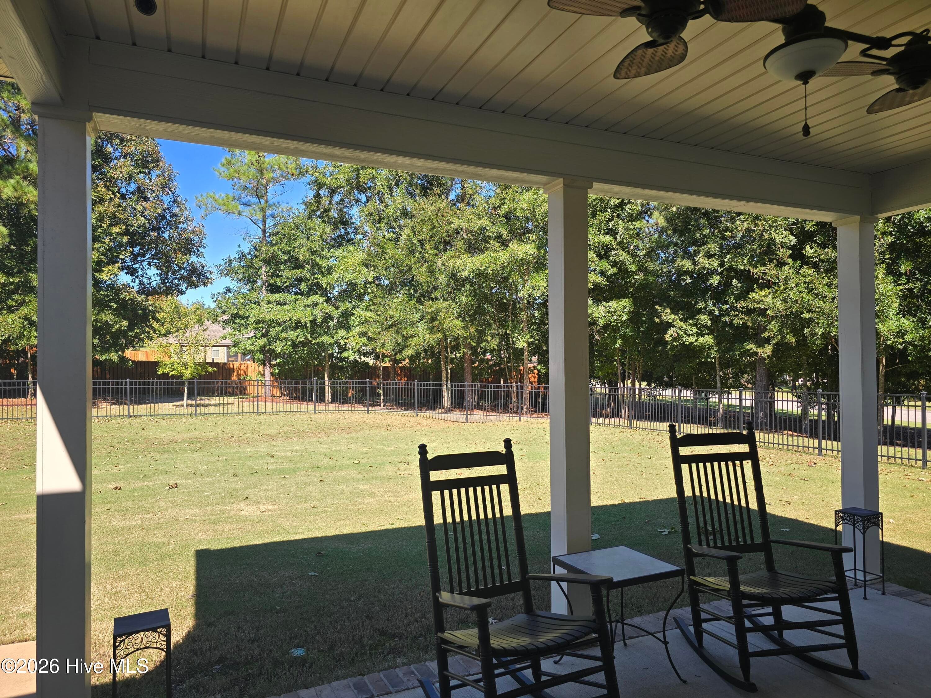 Covered back porch - 2016 Edenberry Row, Beech Island, SC 29842