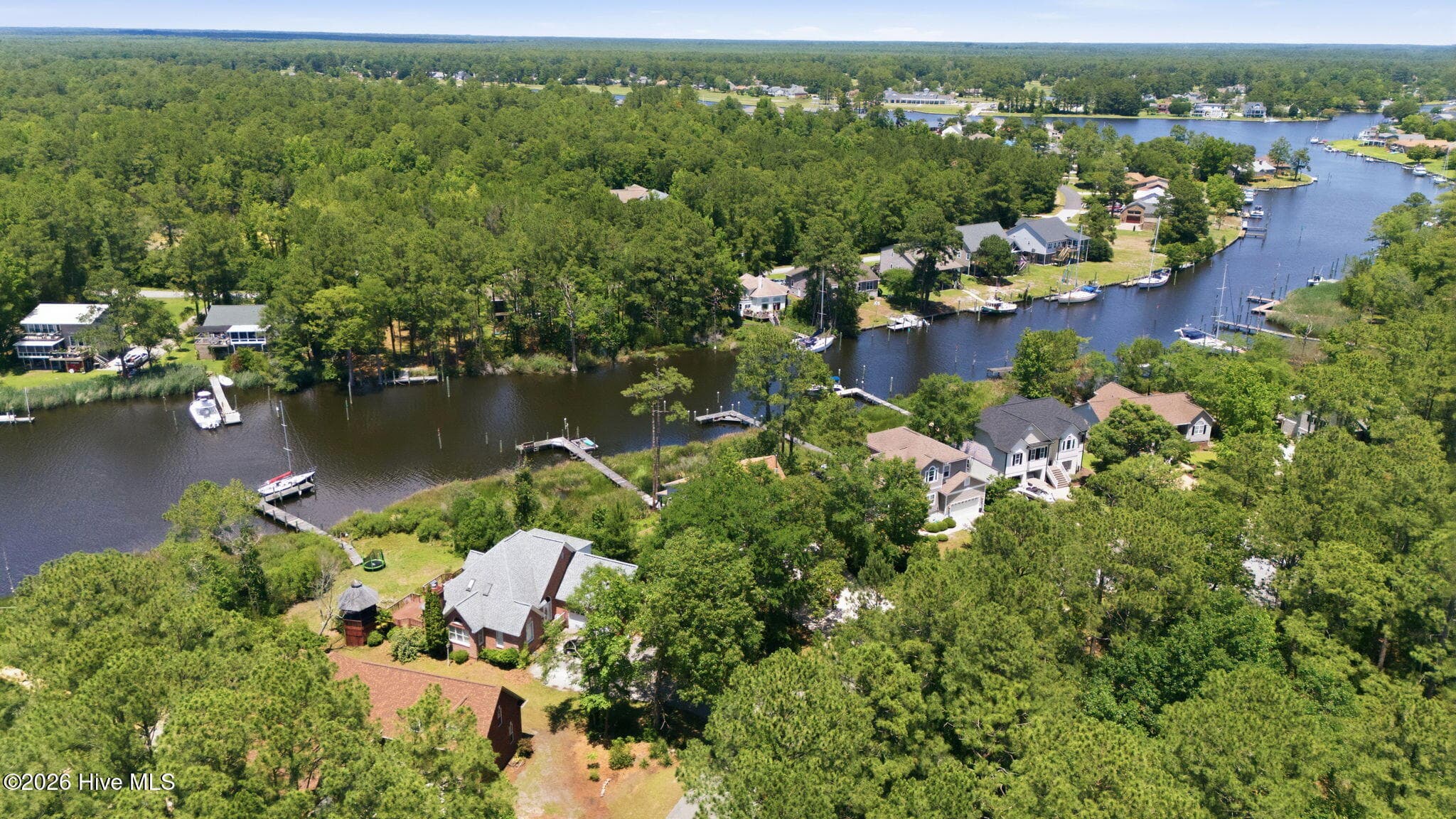 Looking towards the inner Harbour - 913 Hearthside Court, New Bern, NC 28560