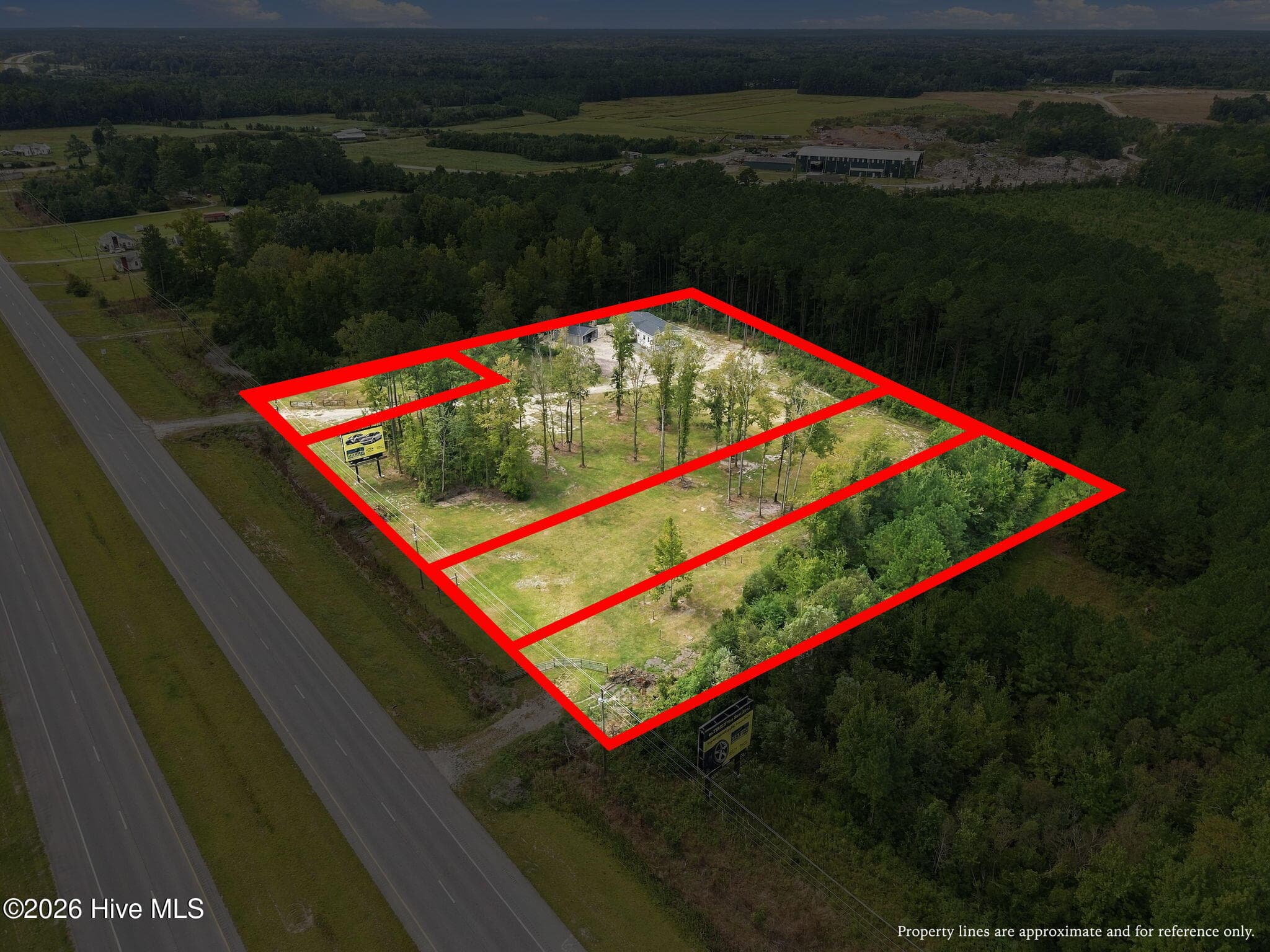 3.93 Acres of no zoning restrictions - 11566 Hwy 17, Maysville, NC 28555