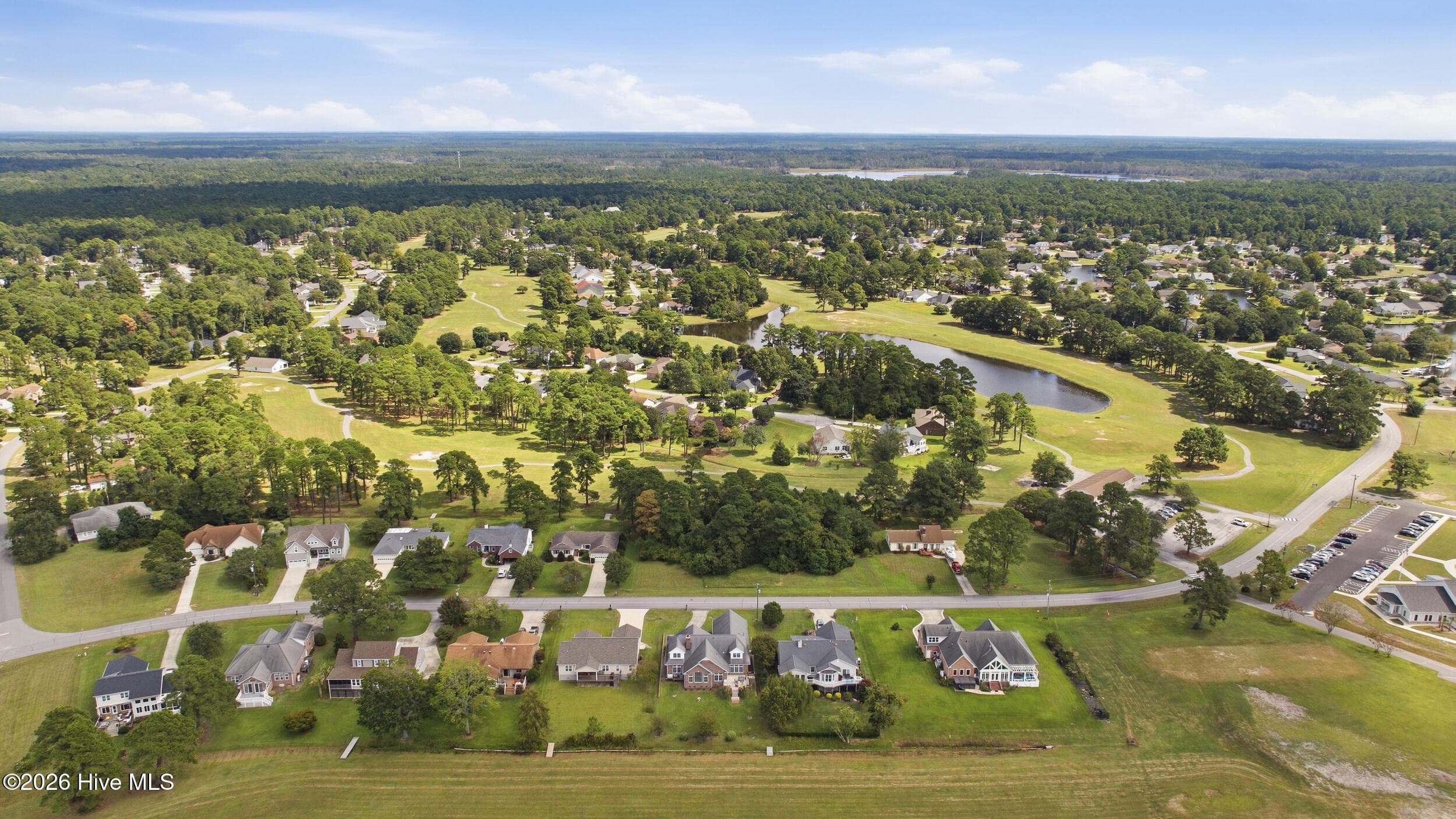 Aerial View - 1012 Pelican Drive, New Bern, NC 28560