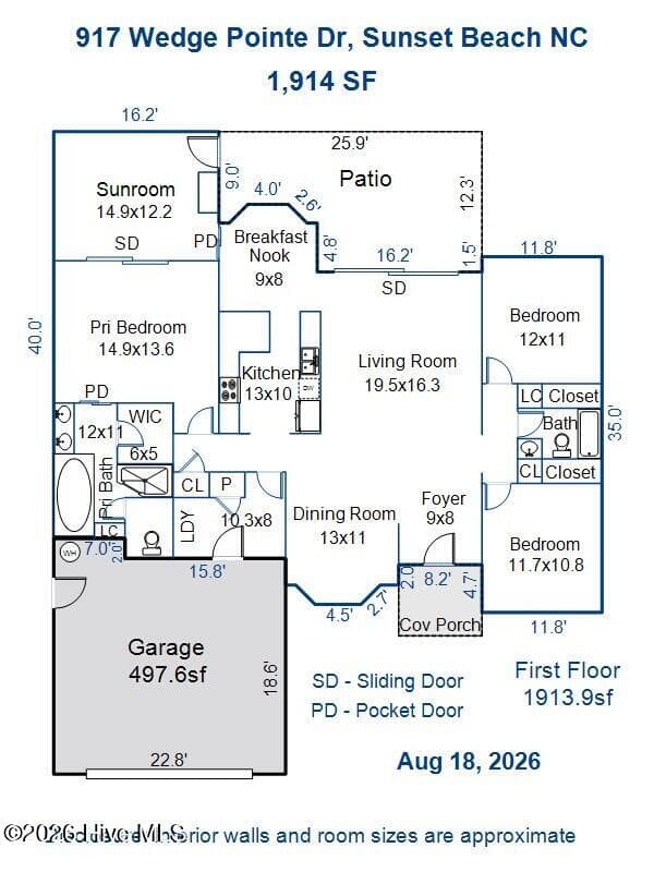 Single Family Residence at 917 Wedge Pointe Drive, Sunset Beach, NC 28468, photo 81 of 85
