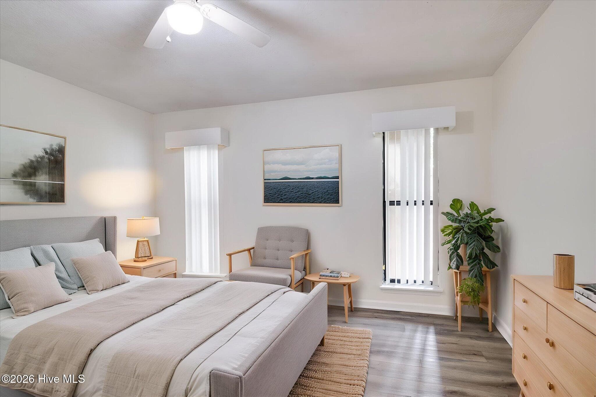 Virtually Staged Bedroom - 1307 Colony Place Drive, Augusta, GA 30907