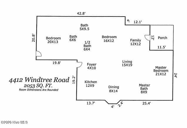 Single Family Residence at 4412 Windtree Road, Wilmington, NC 28412, photo 12 of 48