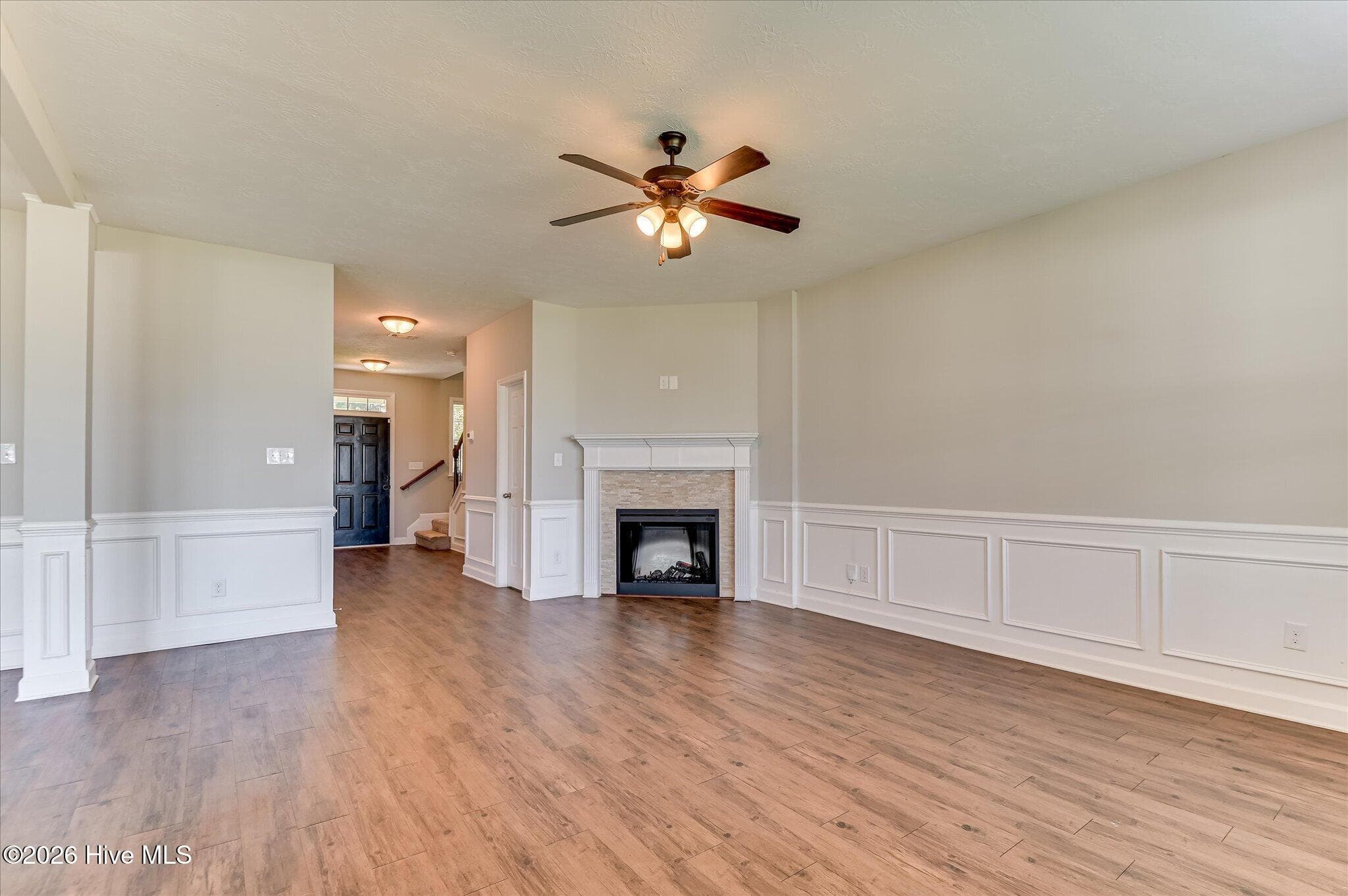 Sit by the fire and relax. - 3054 Margot Lane, Grovetown, GA 30813