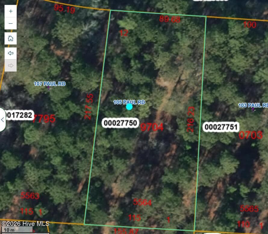 Undeveloped at 105 5564 Paul Road, Seven Lakes, NC 27376