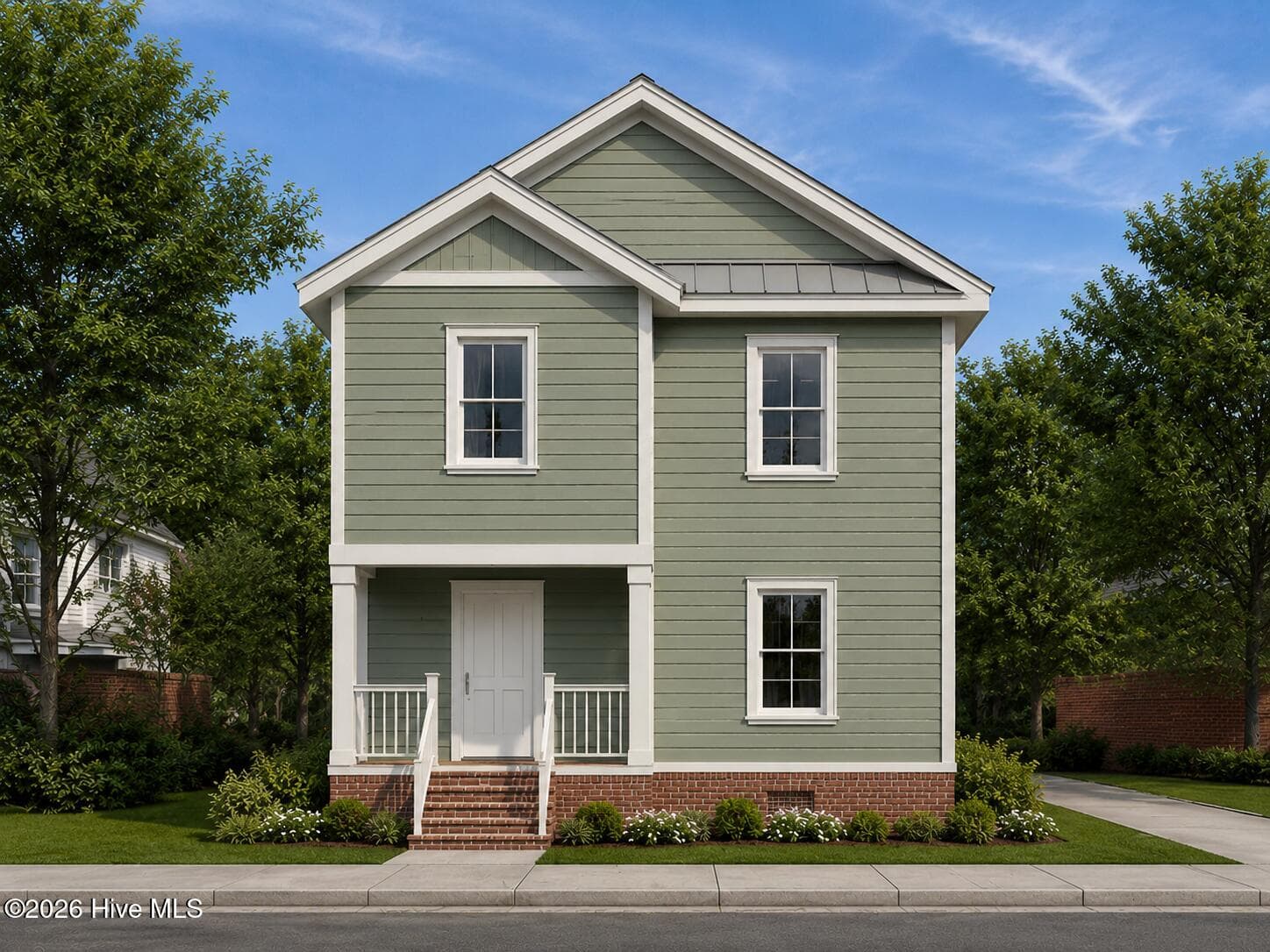 Rendering** Front View - 922 Queen Street, New Bern, NC 28560