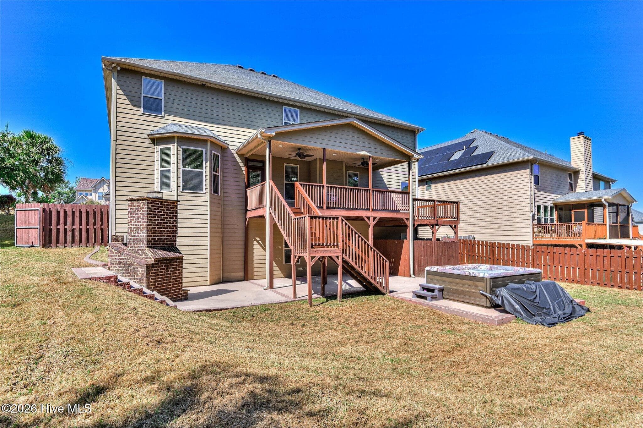 EXTERIOR REAR VIEW - 552 Oconee Circle, Evans, GA 30809