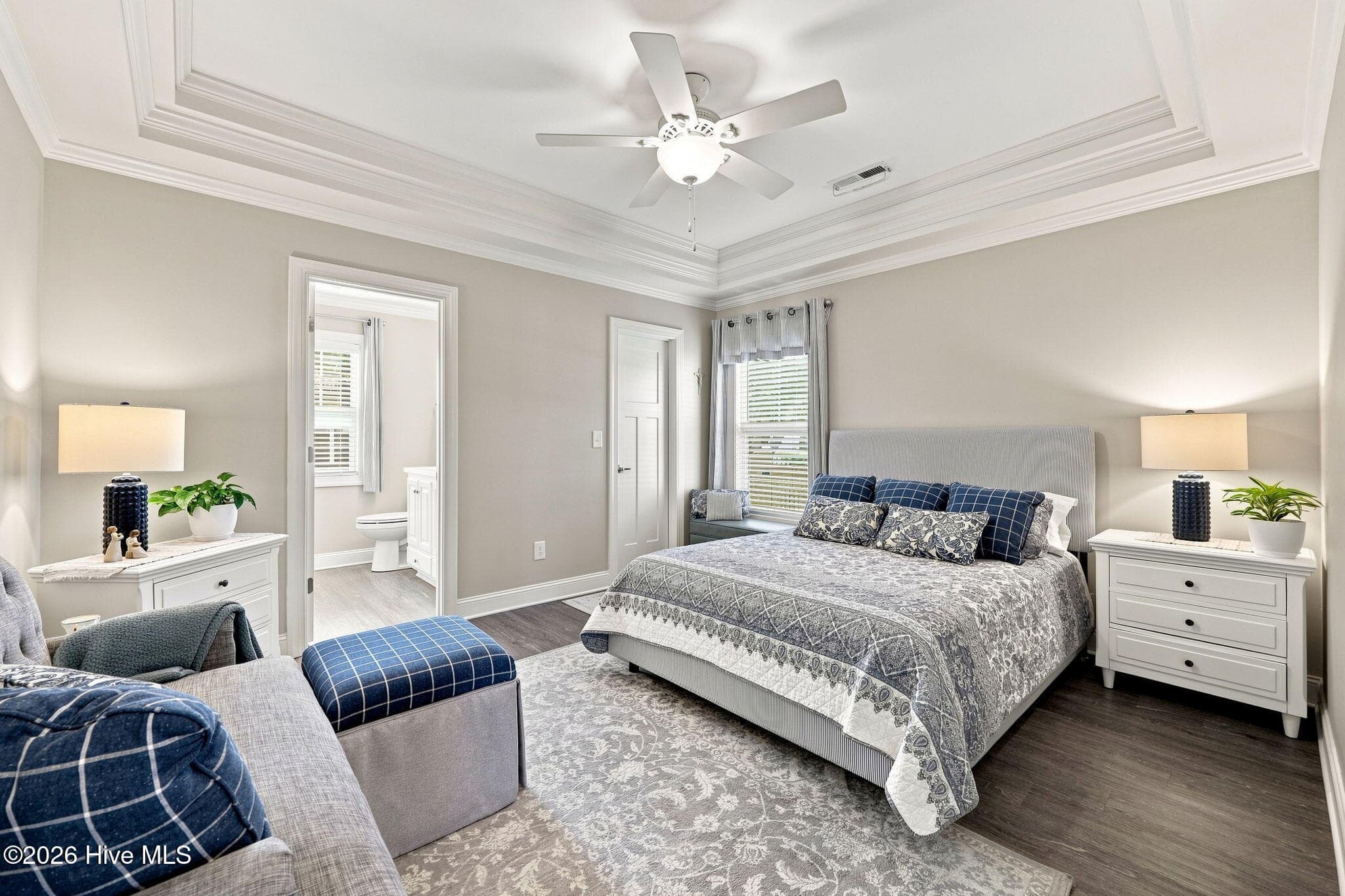 Primary bedroom - 201 Asheberne Drive, Washington, NC 27889