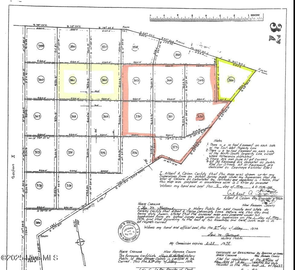 Ranches 361 & 362 directly connected to Ranches 372 - 363 which has paved road access - 361-362 361&362 Greenview Ranches, Wilmington, NC 28411