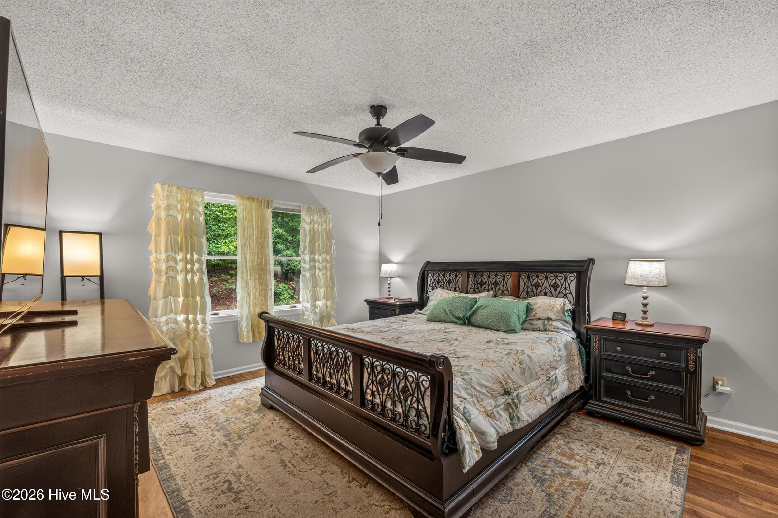 Primary bedroom - 1595 North Moore Road, Robbins, NC 27325