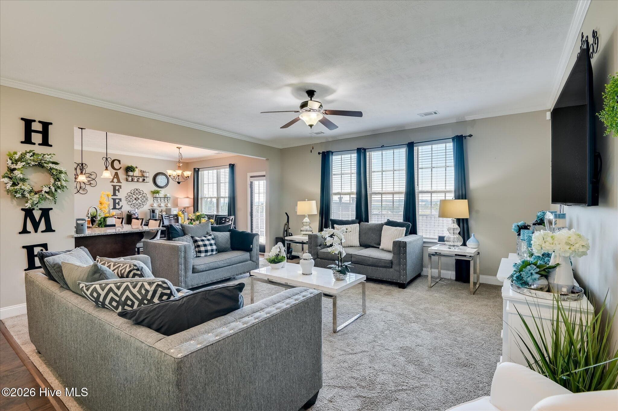 Living Room - 1730 Ethan Way, Hephzibah, GA 30815
