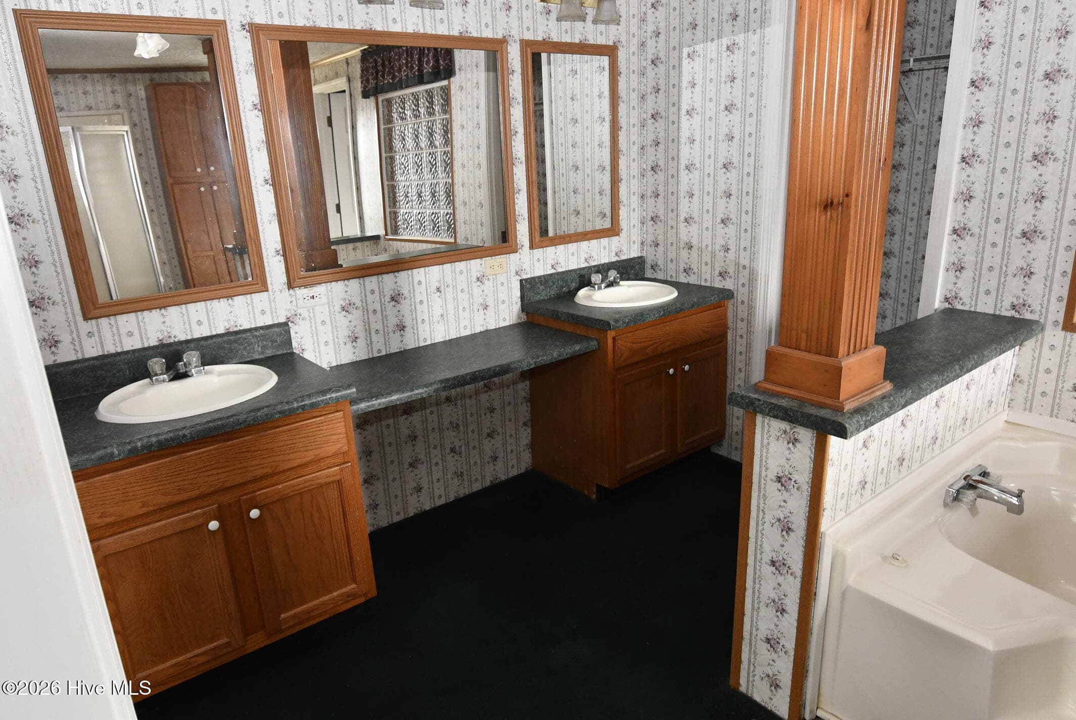 Primary Bathroom - 1362 Gilmer Ricks Road, Conway, NC 27820