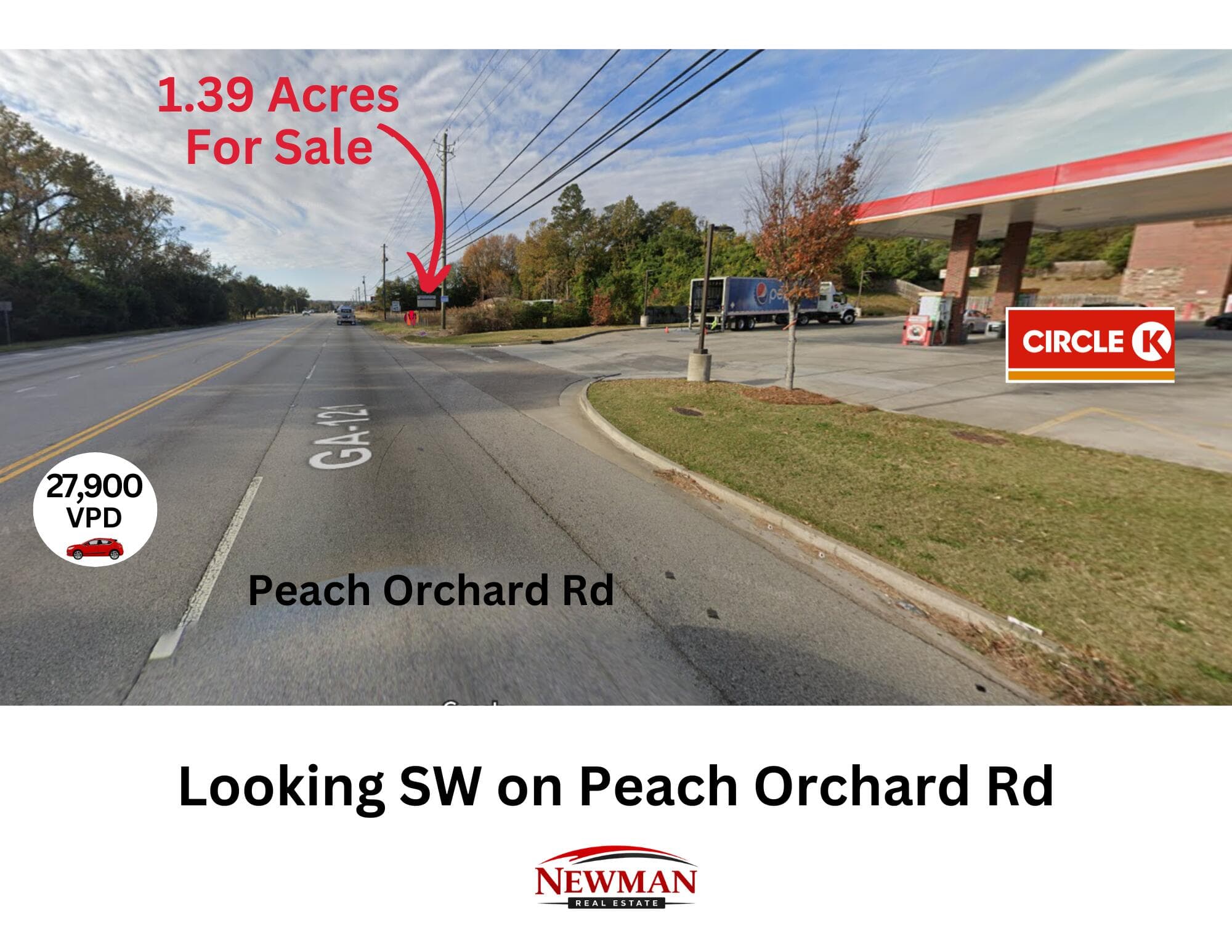 Undeveloped at 3607 Peach Orchard Road, Augusta, GA 30906, photo 4 of 11