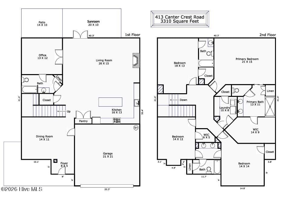 Single Family Residence at 413 Canter Crest Road, Hampstead, NC 28443, photo 106 of 106