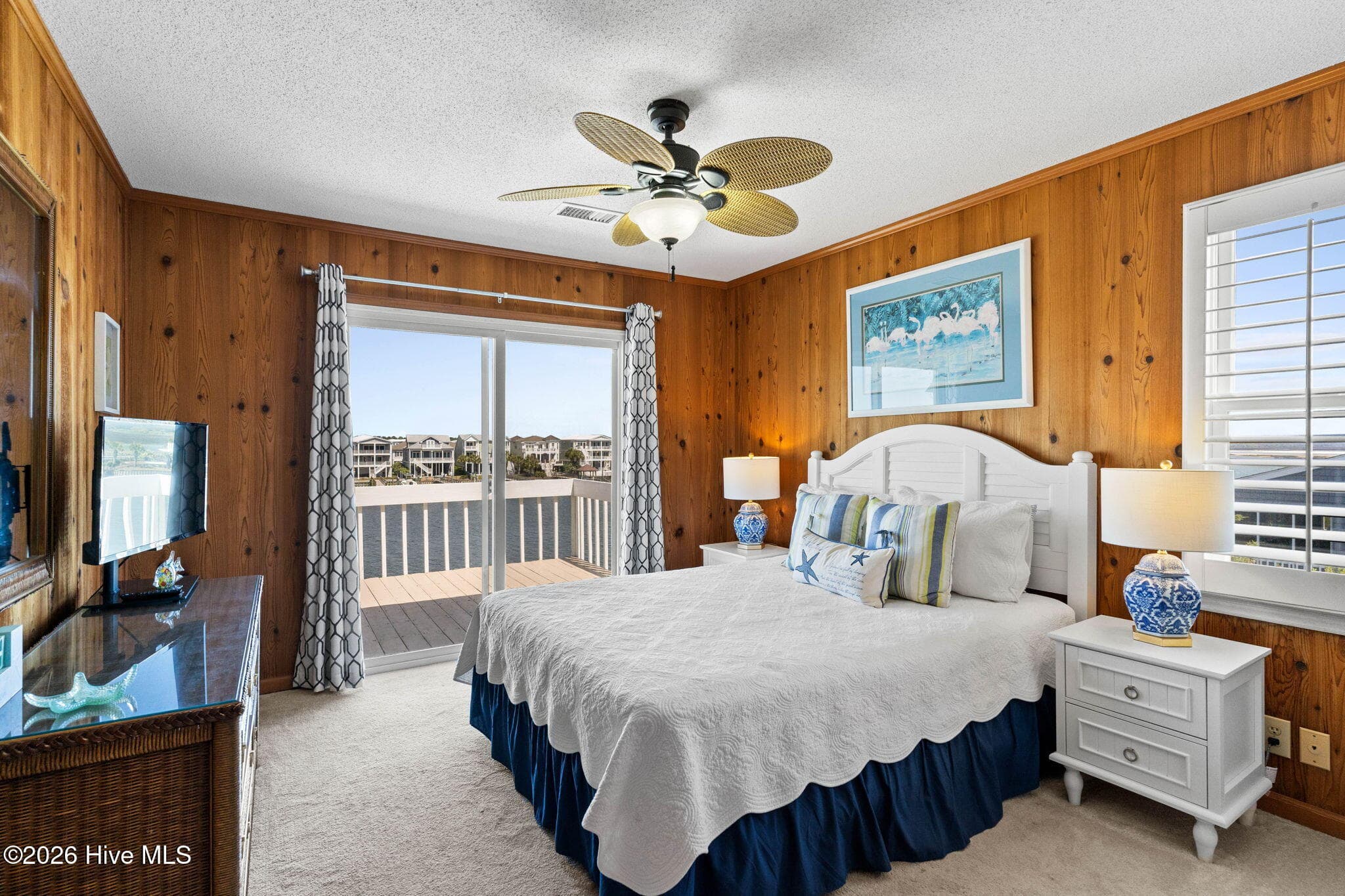 Bedroom #4 Canal Side - 1511 Canal Drive, Sunset Beach, NC 28468, Sunset Beach
