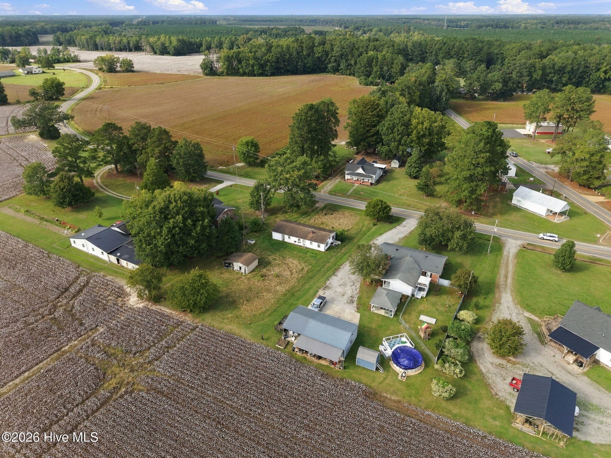 Aerial - 939 Hexlena Road, Aulander, NC 27805
