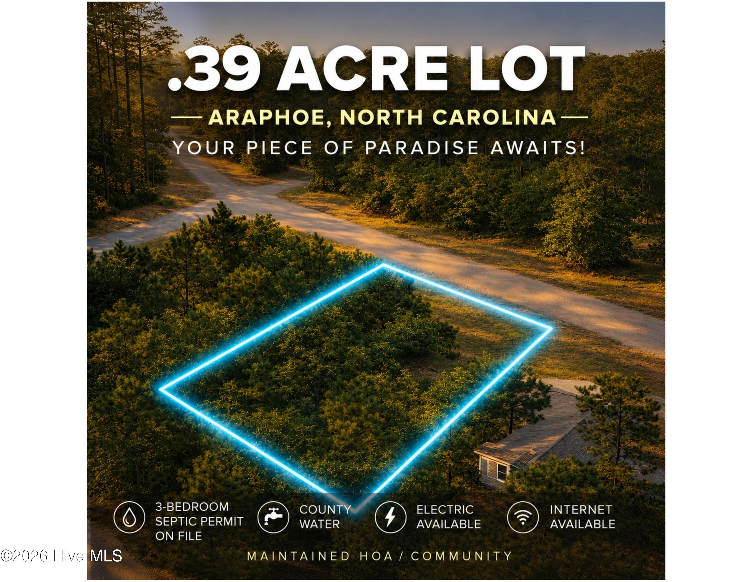land for sale Pamlico County NC - 0000-0000 LOT 83 Mill Creek Drive, Minnesott Beach, NC 28510