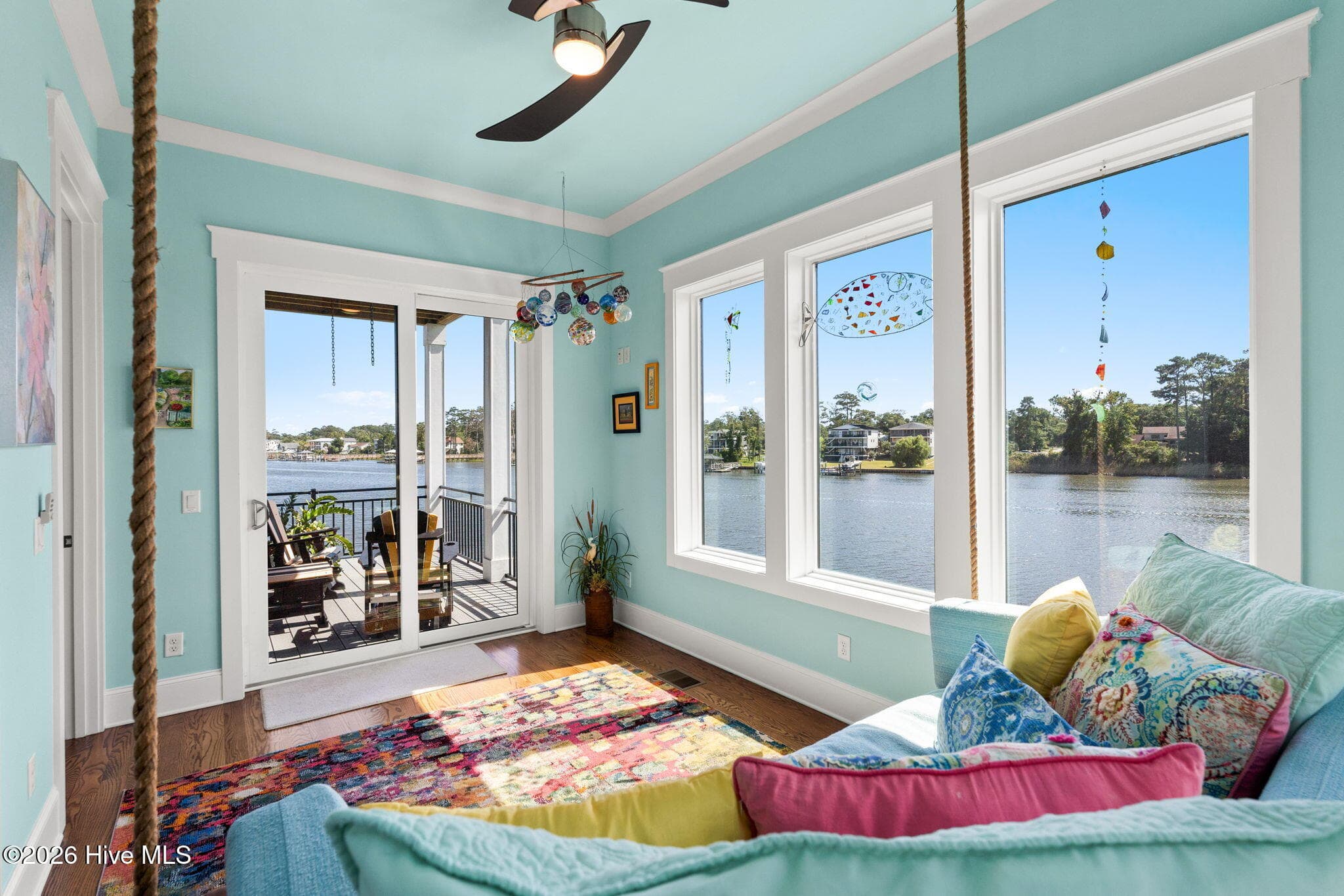Carolina room opens to covered porch - 2775 Long Bay Drive SE, Southport, NC 28461