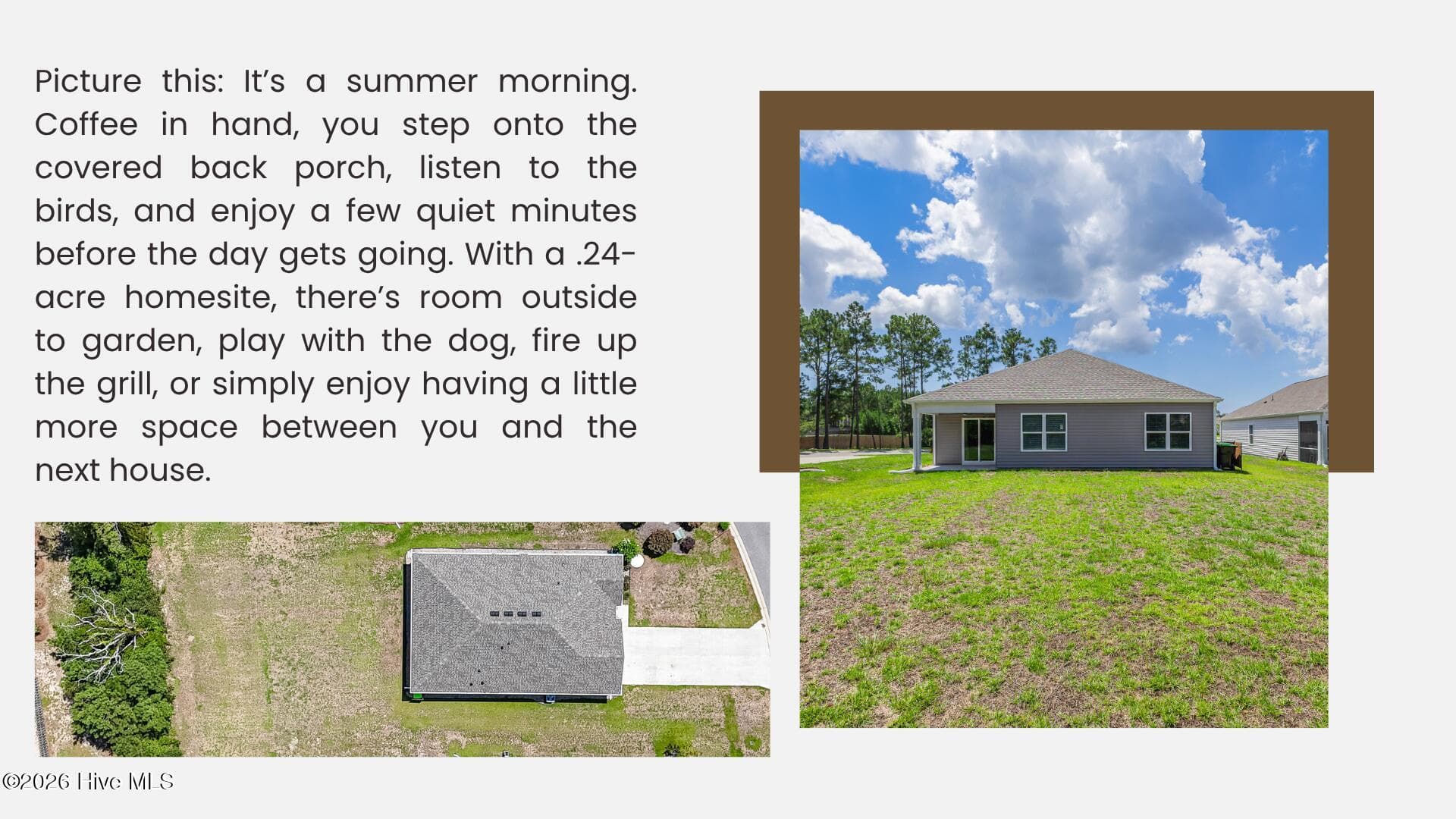 The outdoor space - 1774 Culdees Lane SE, Bolivia, NC 28422