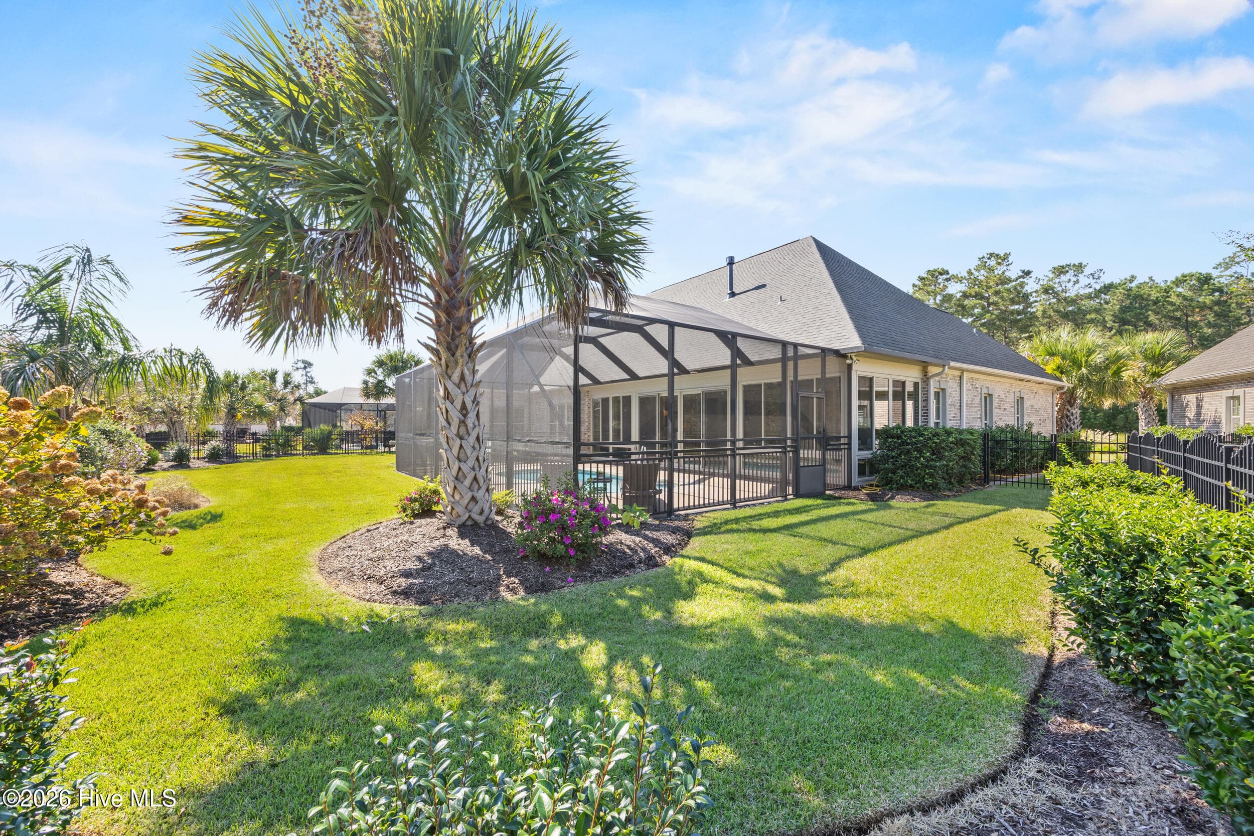 View of Backyard - 4057 Batik Court, Leland, NC 28451