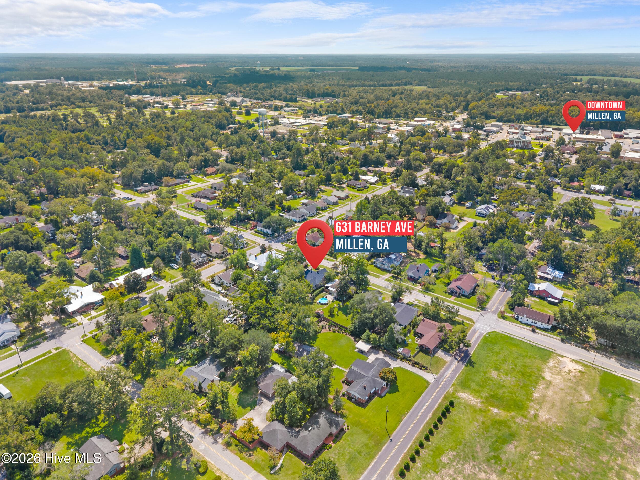 Single Family Residence at 631 Barney Avenue, Millen, GA 30442, photo 3 of 36
