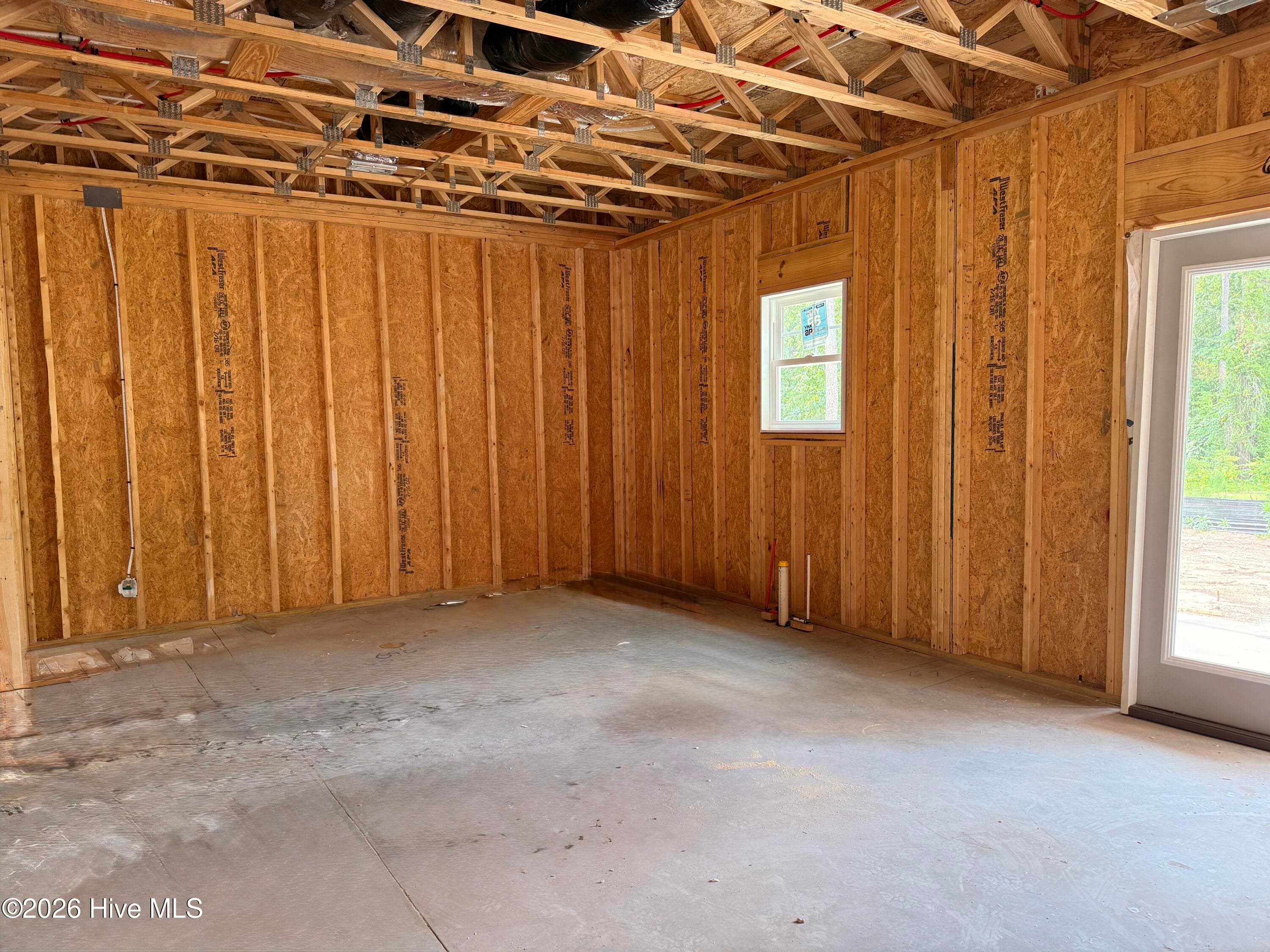 Framing has started! - 442 Hyland Hills Road, Southern Pines, NC 28387
