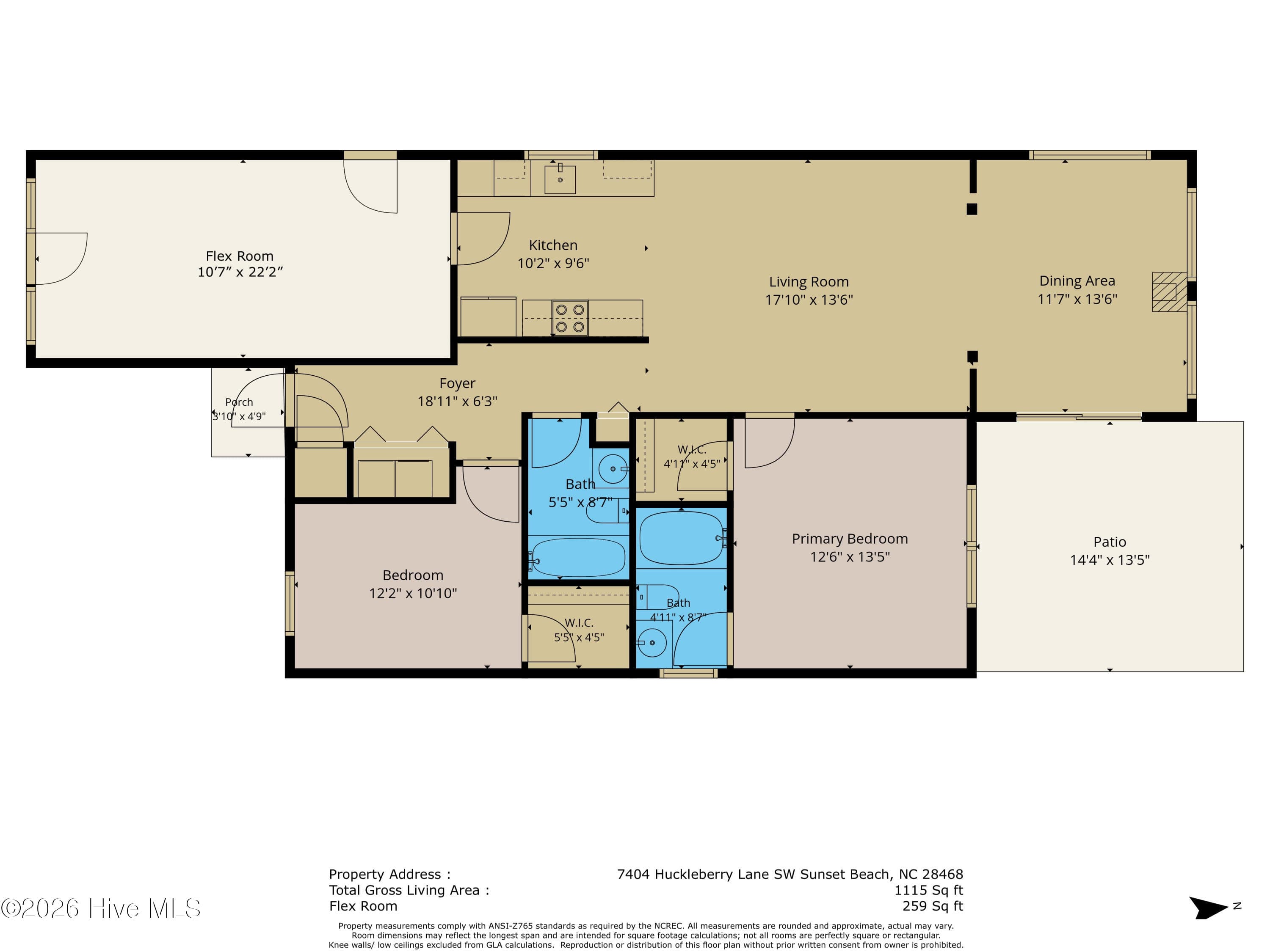 Single Family Residence at 7404 Huckleberry Lane SW, Sunset Beach, NC 28468, photo 23 of 23