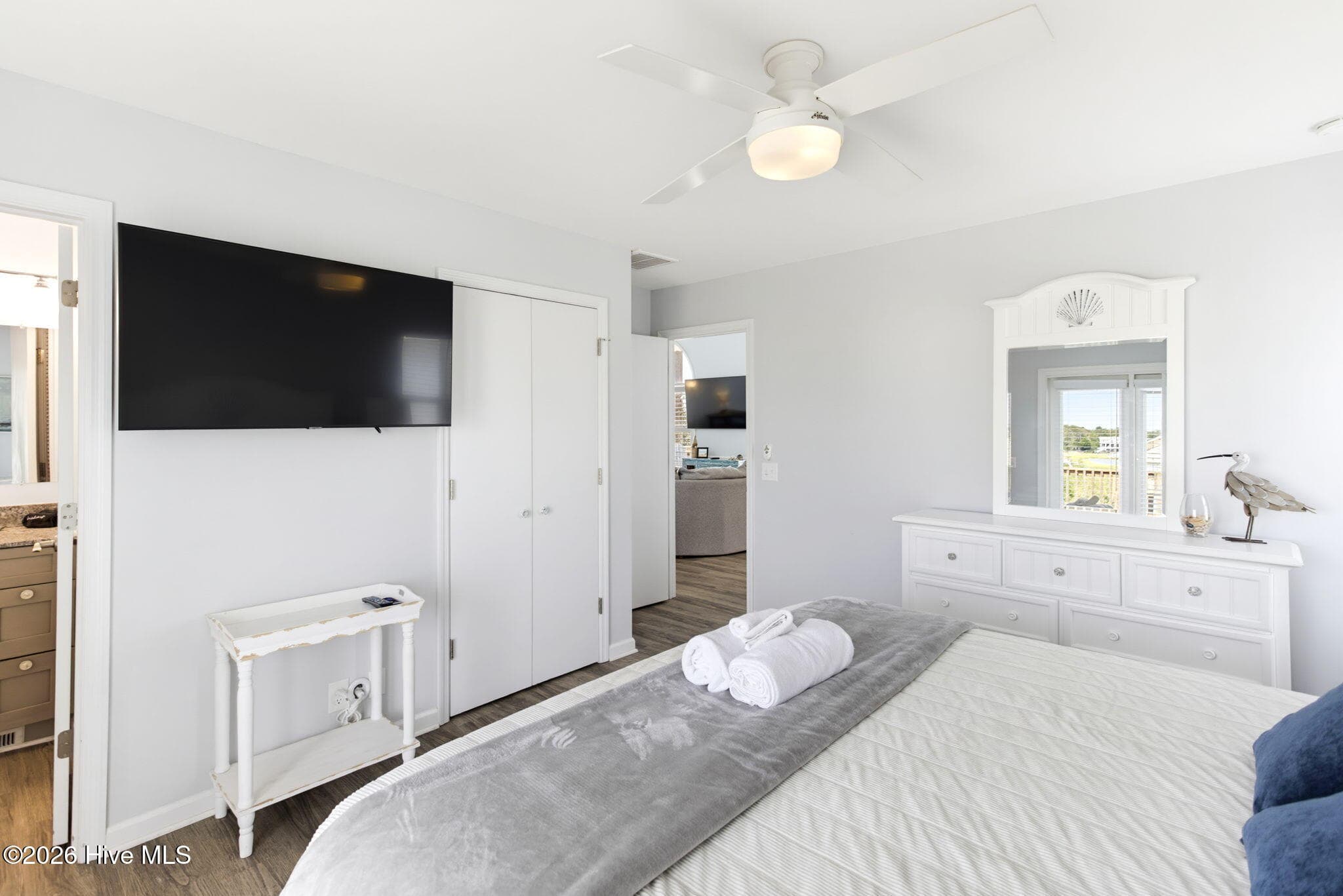 Primary bedroom - 2330 W Beach Drive, Oak Island, NC 28465