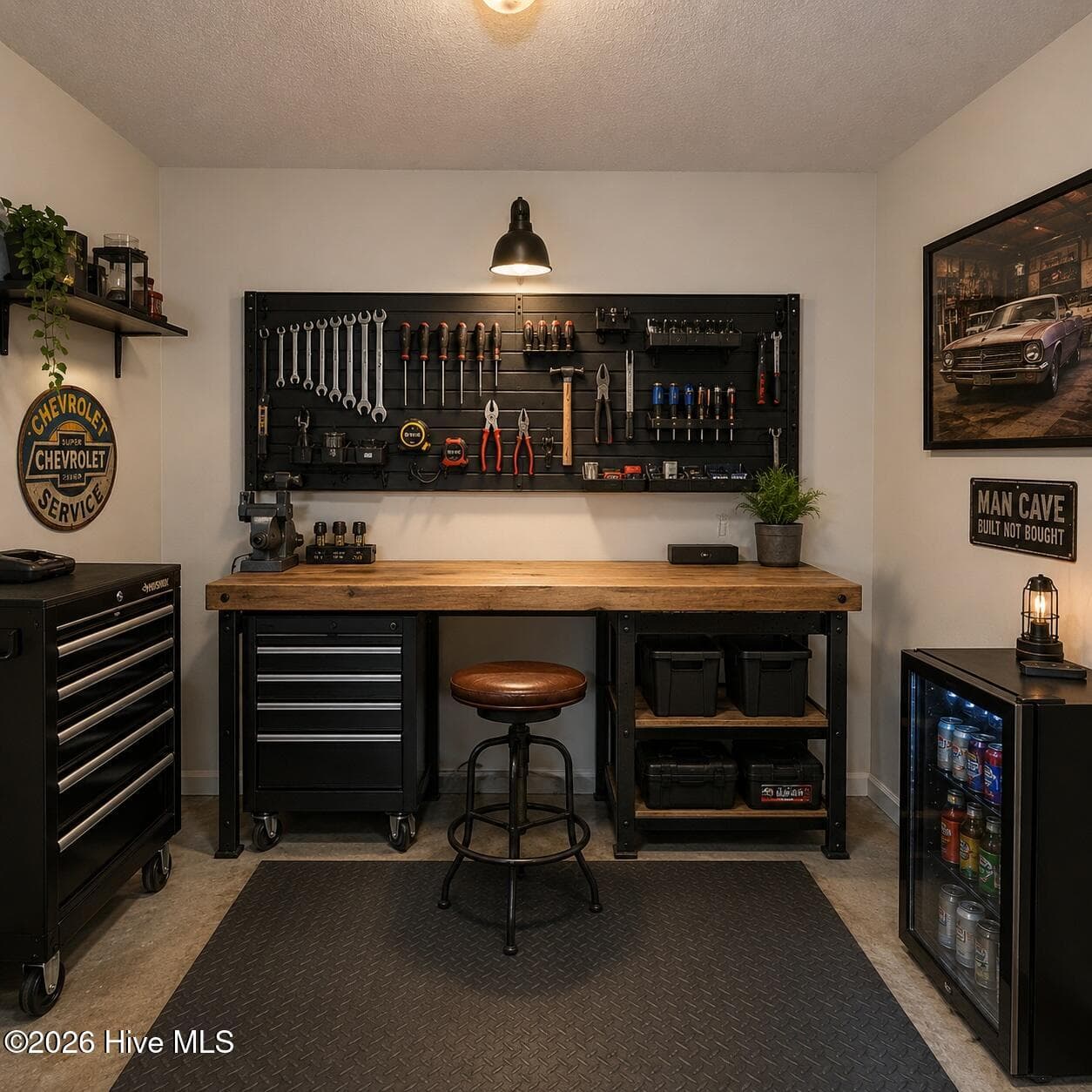A workshop space ready for tools, projects, storage, or the ultimate hobby zone. - 16 Rapids Court, North Augusta, SC 29841