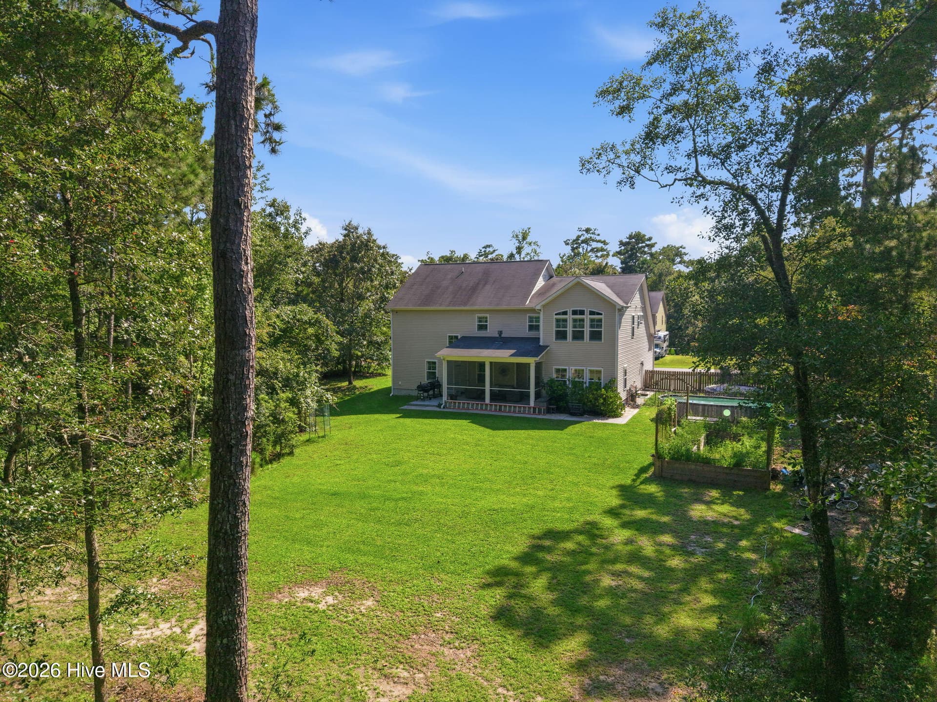 Back Yard - 108 Katydid Court, Hampstead, NC 28443