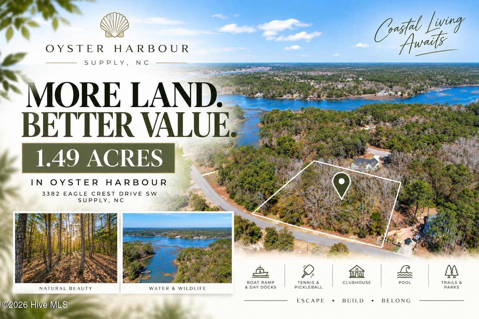 3382 Eagle Crest Drive SW, Supply, NC 28462