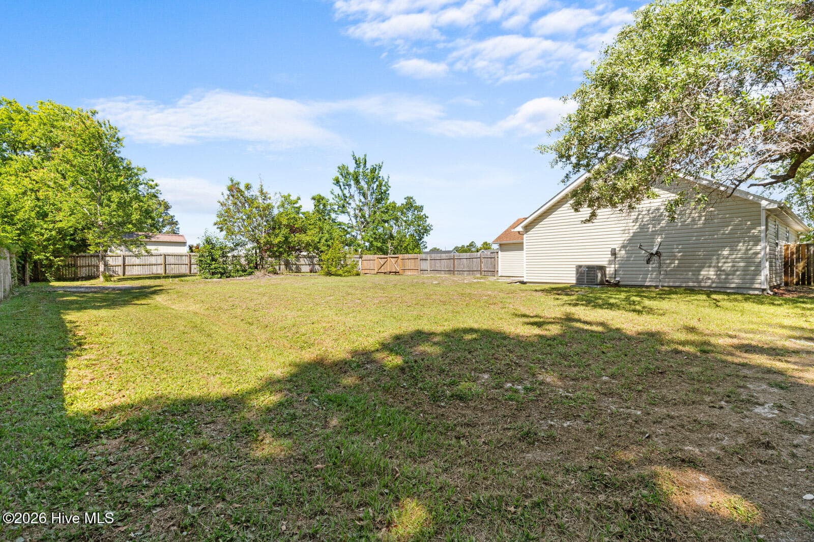 Back yard - 300 Foxtrace Lane, Hubert, NC 28539