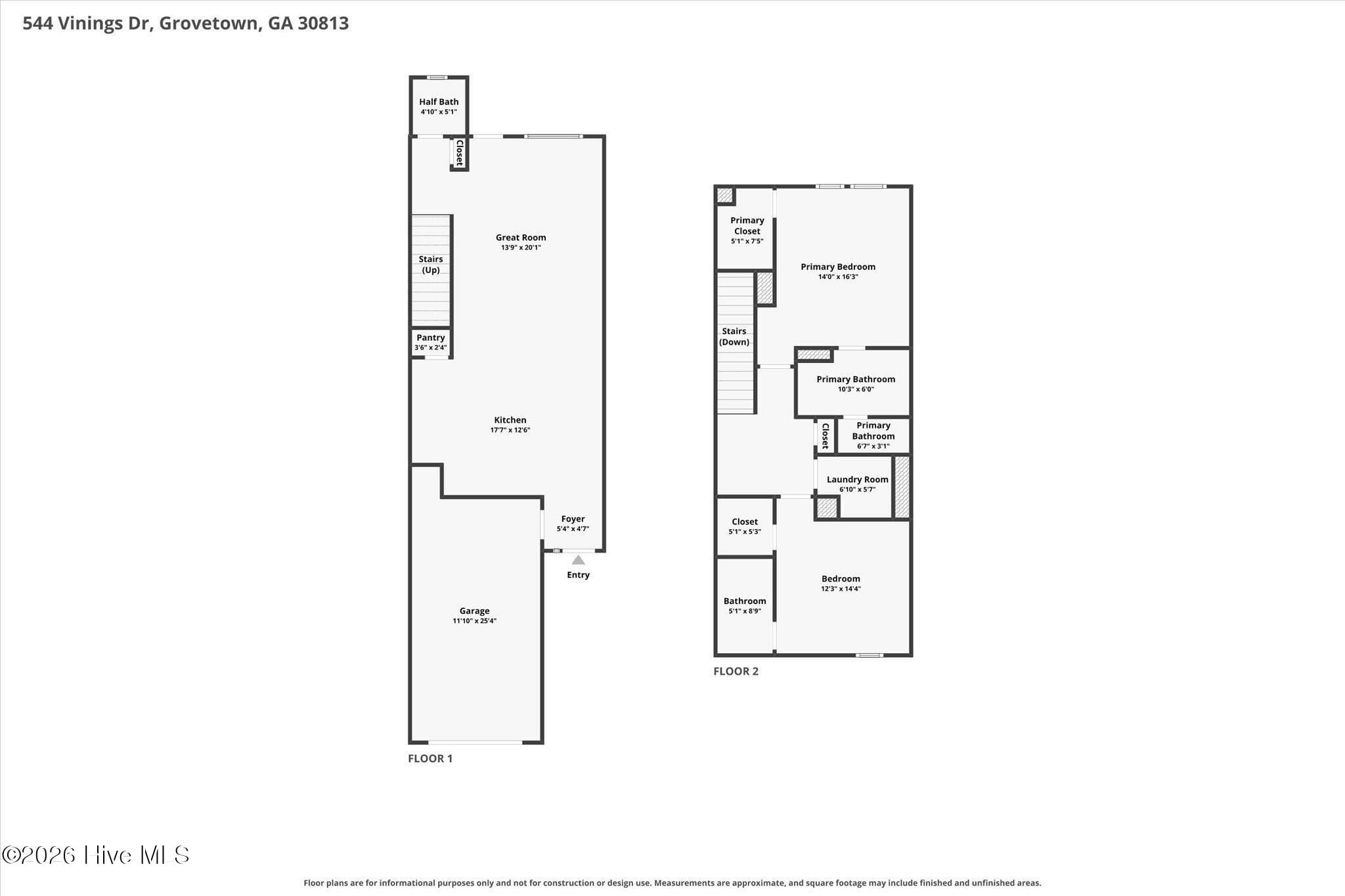 Townhouse at 544 Vinings Drive, Grovetown, GA 30813, photo 4 of 42