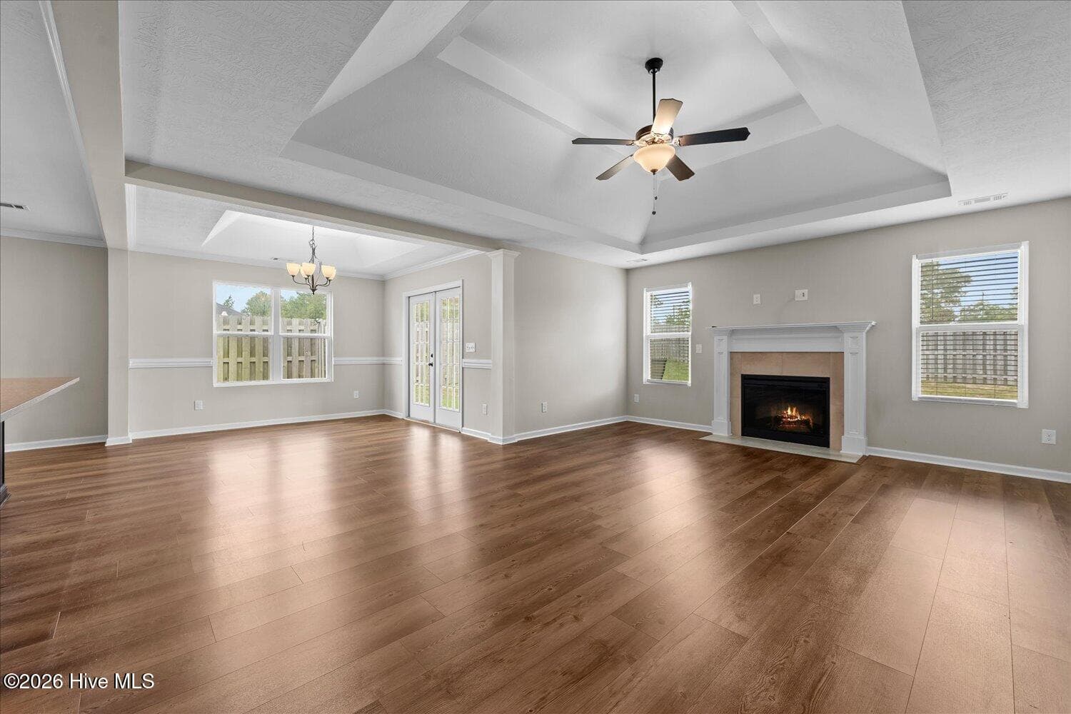 Living Room and Dining Room - 3049 Easton Drive, Hephzibah, GA 30815