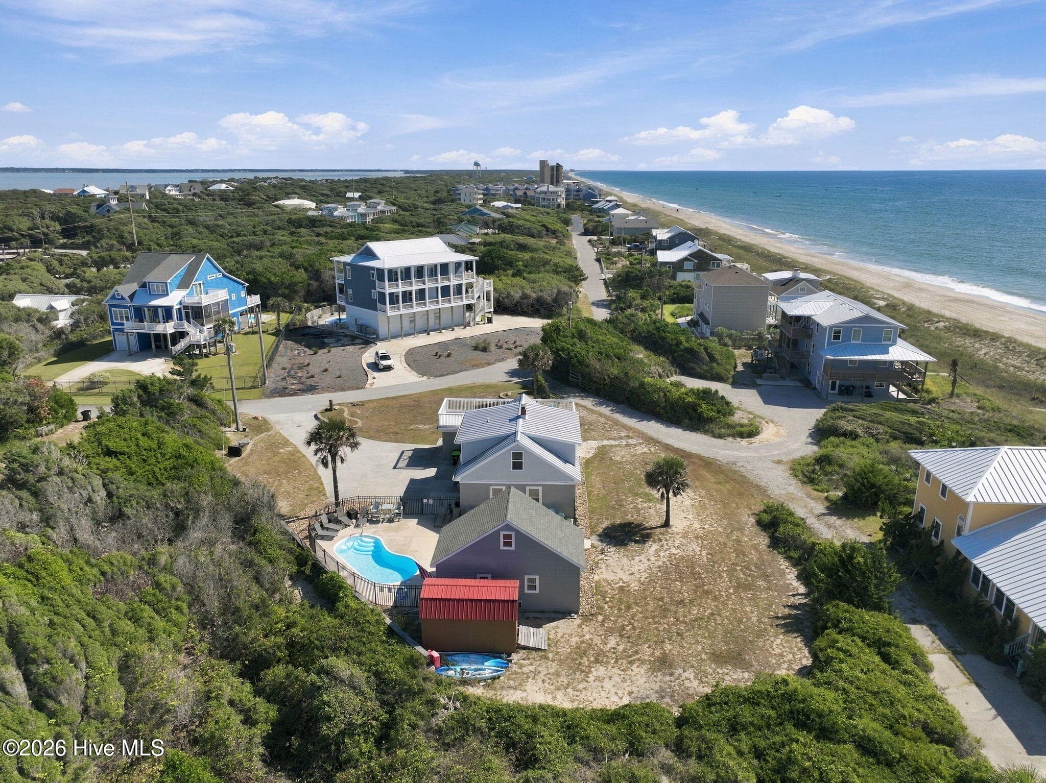 Single Family Residence at 203 Hoffman Beach Road, Salter Path, NC 28512, photo 48 of 55