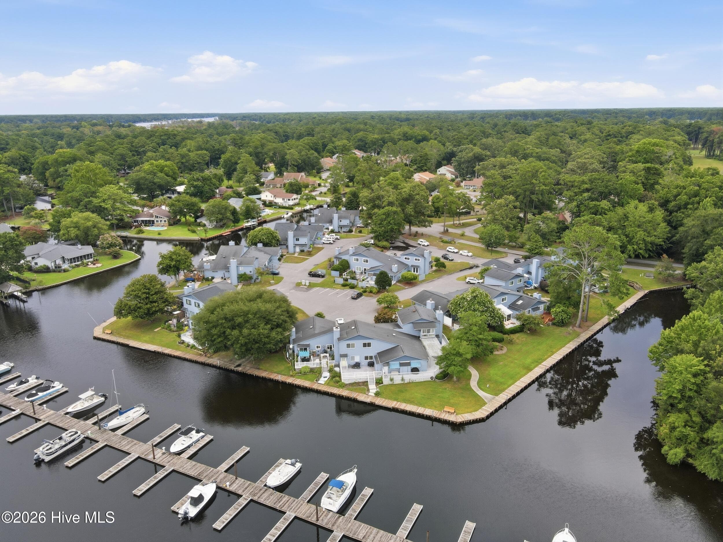 Waterview / Aerial View - 23 Harbour Walk, New Bern, NC 28562