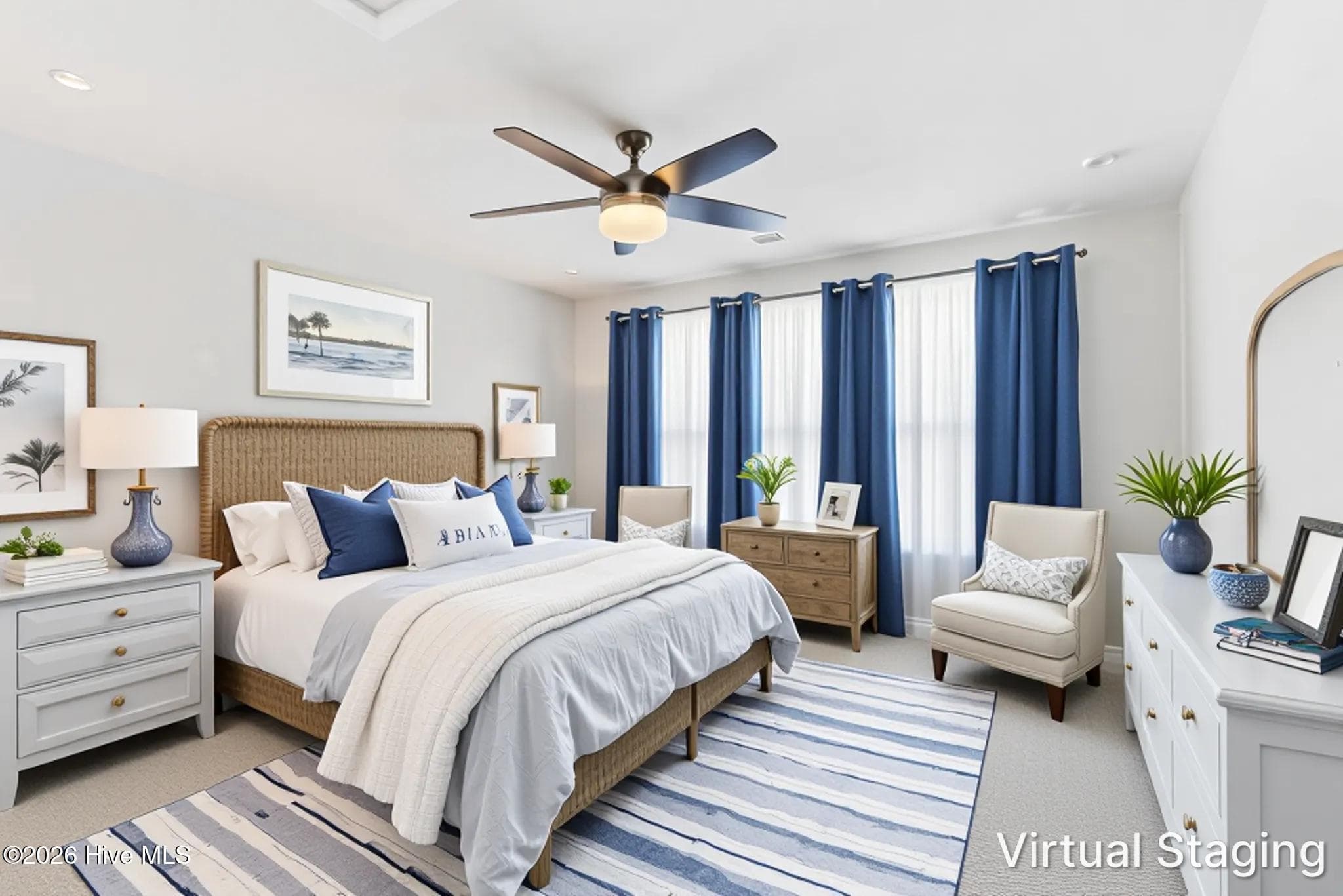 Guest Bedroom - 3165 Edgehill Drive, Leland, NC 28451