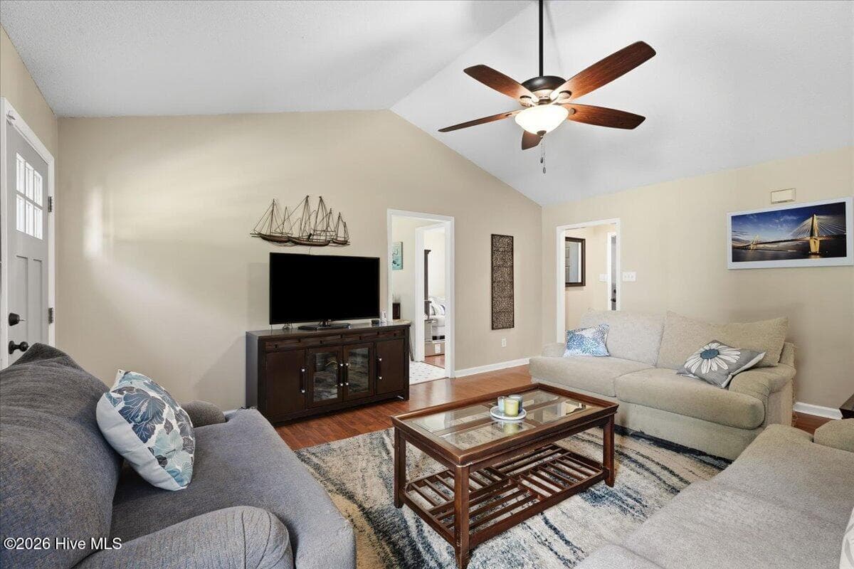 Living Room - 110 Hilltop Drive, Four Oaks, NC 27524