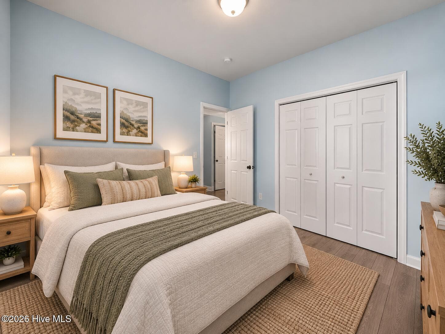 Virtually Staged Bedroom - 537 Bonham Avenue, Wilmington, NC 28403