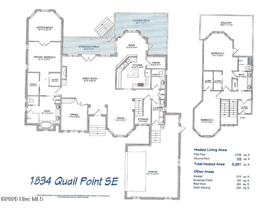 Single Family Residence at 1834 Quail Point SE, Bolivia, NC 28422, photo 20 of 156